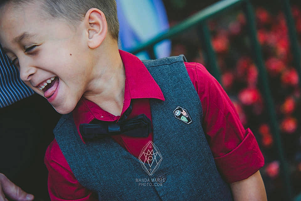 Grayson is registered to the contest to win money with this photo: cheek, child, ear, fun, magenta, neck, party, person, photography, pink, red, smile, toddler