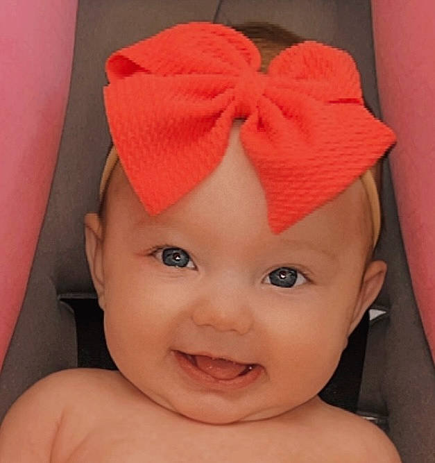 Arayah is registered to the contest to win money with this photo: baby, baby_toddler_clothing, beauty, cap, cheek, child, chin, costume_hat, eye, eyebrow, eyelash, face, forehead, head, headgear, headwear, joy, lip, person, pink