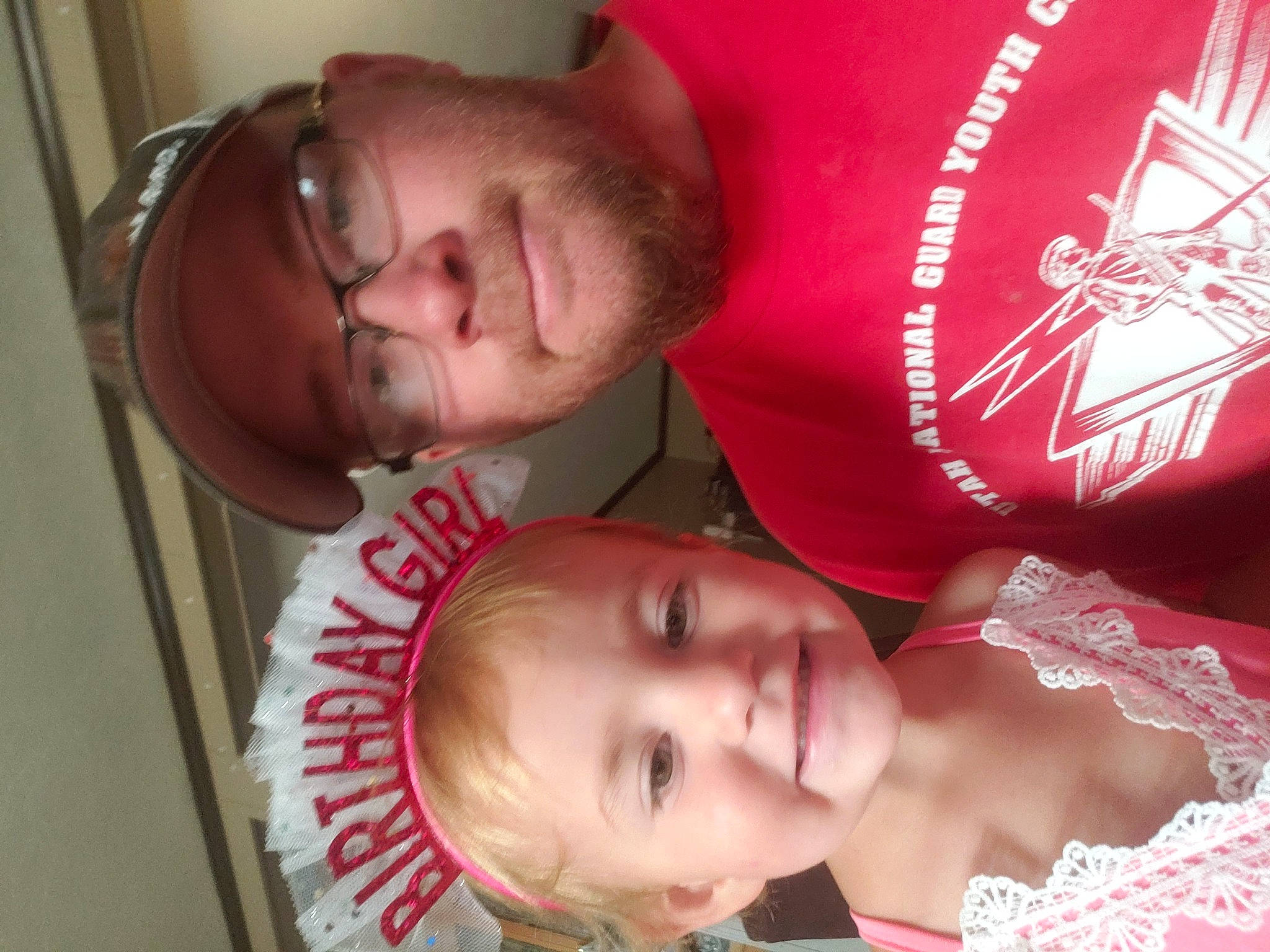 Harper is registered to the contest to win money with this photo: baby, carmine, cheek, child, comfort, couch, eyelash, forehead, fun, gesture, happy, headwear, joy, mouth, neck, nose, organ, person, room, skin