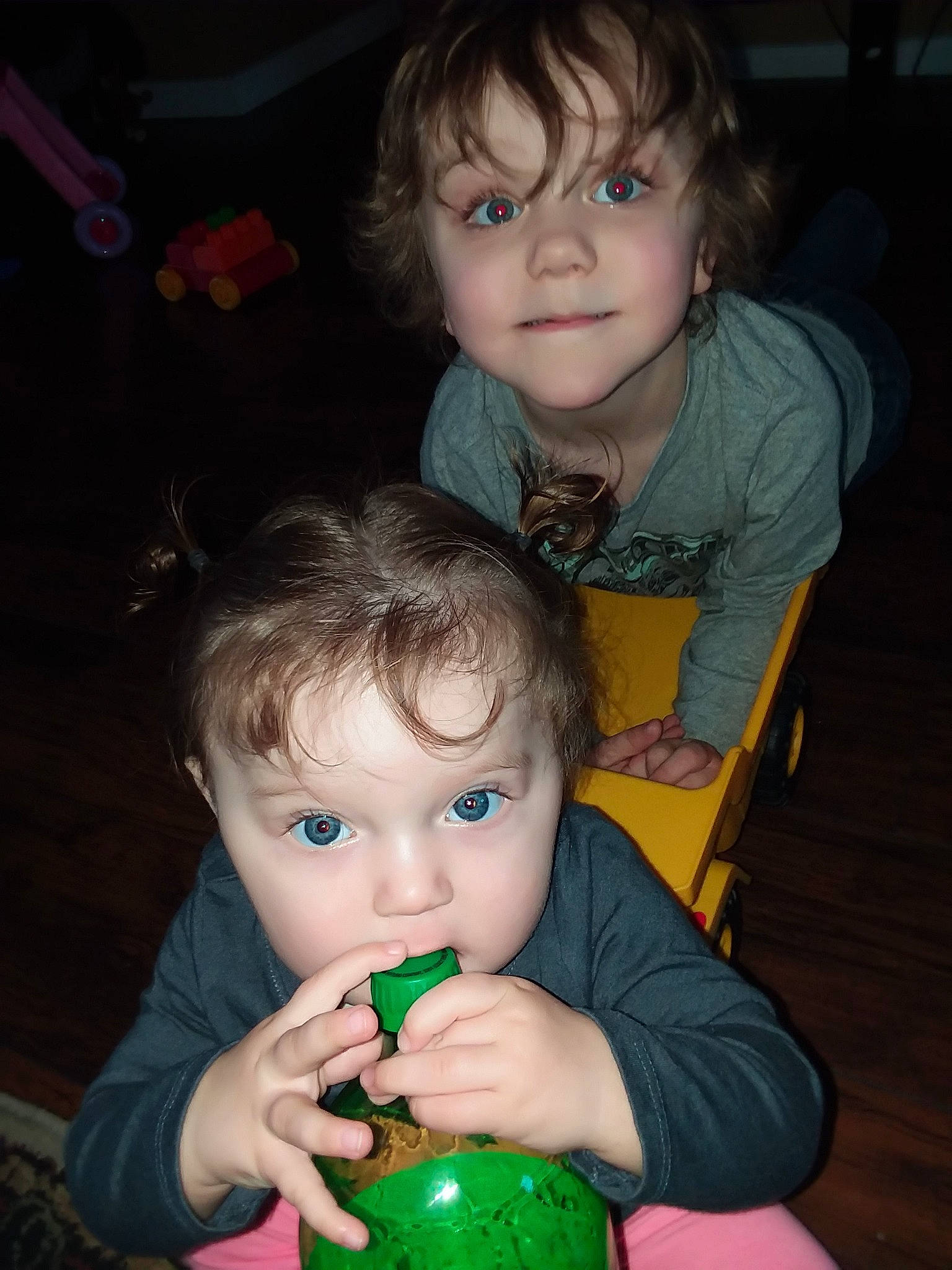 Dante joined the competition — help win amazing prizes! brown_hair, cheek, child, eye, face, family, fun, green, iris, person, play, sibling, sitting, smile, toddler, vacation