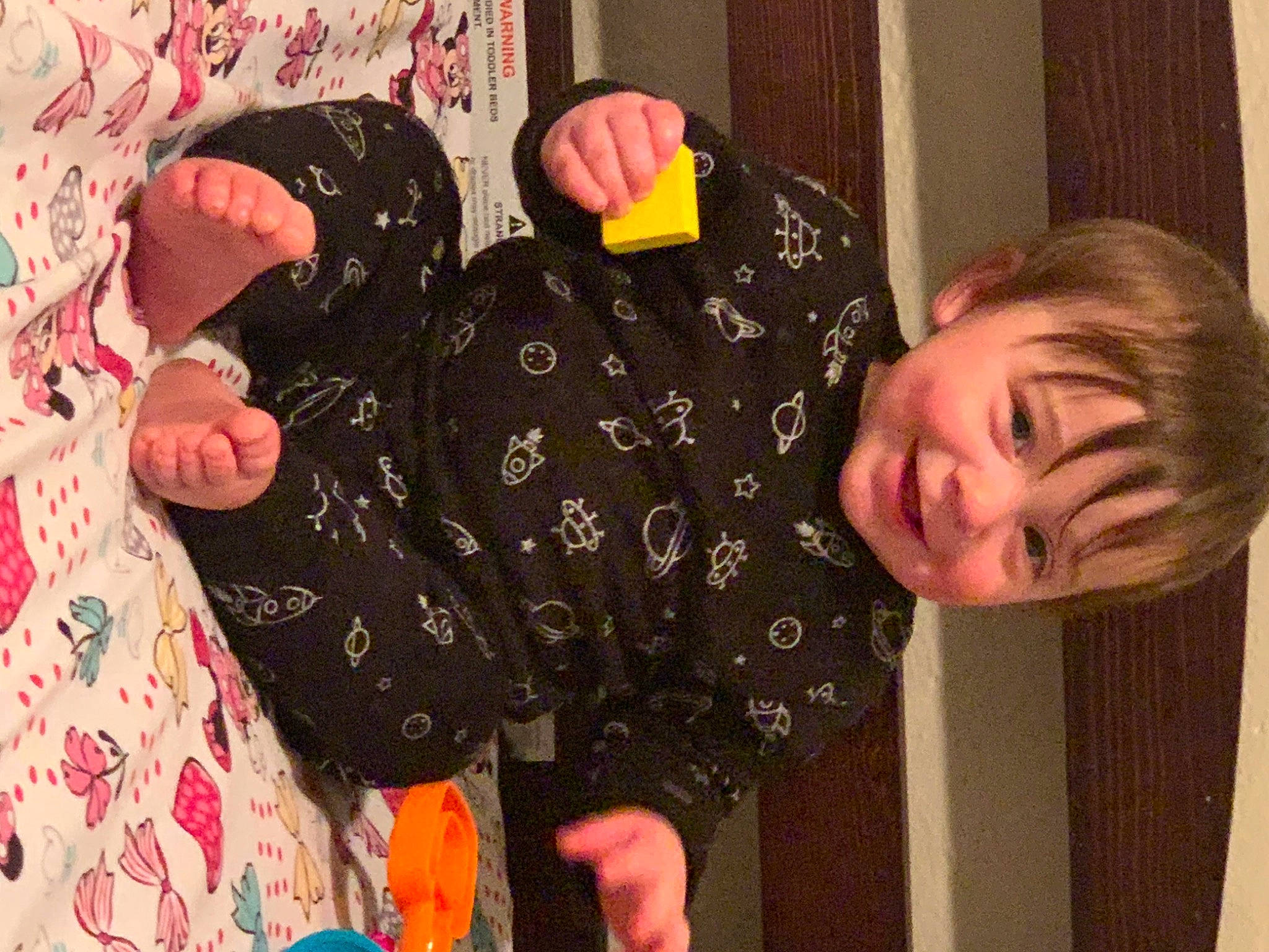 Abel joined the competition — help win amazing prizes! nightwear, pattern, person