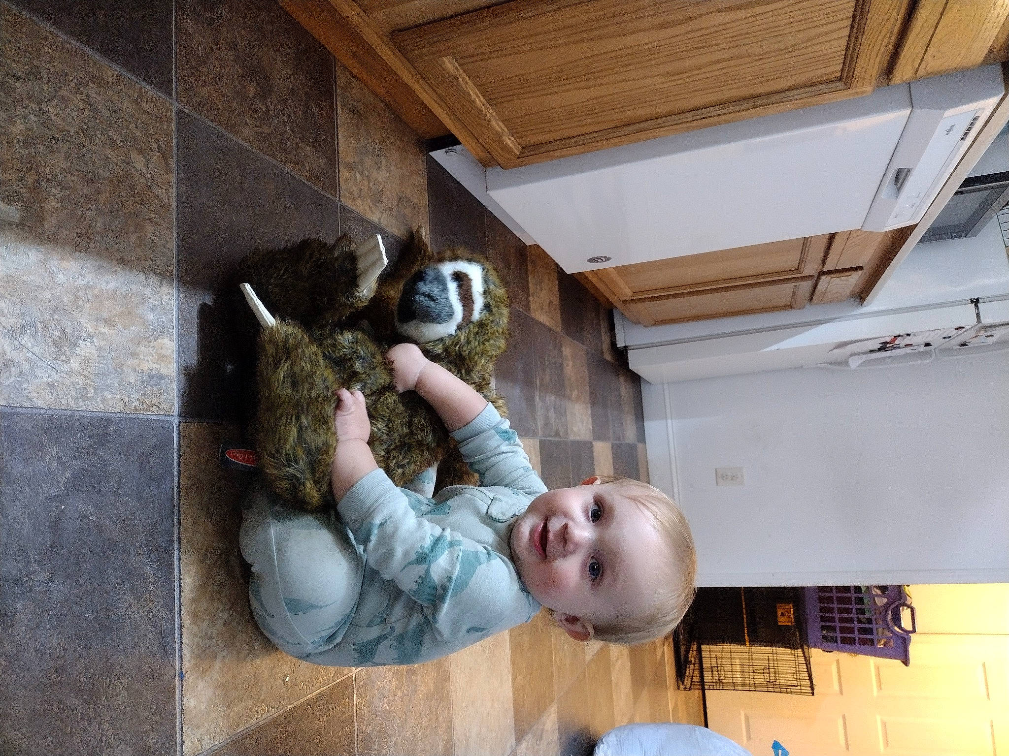 Ameri is registered to the contest to win money with this photo: baby, beam, building, ceiling, child, comfort, daylighting, floor, flooring, fun, happy, hardwood, house, joy, leisure, metal, person, room, smile, toddler