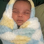 Nakai joined the competition — help win amazing prizes! baby, blanket, sleeping, wrapped, cozy, soft, face, infant, pastel_colors, fuzzy, comfort, child, peaceful, portrait, indoors, cute, resting, warm, head, toddler