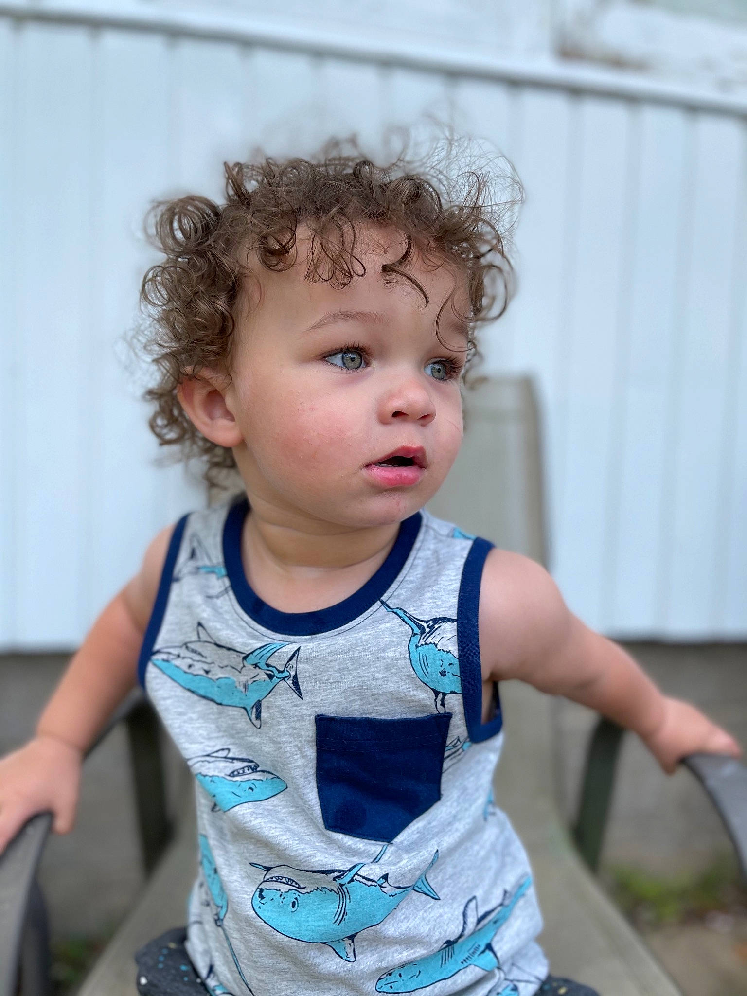 Jaxin joined the competition — help win amazing prizes! azure, baby, baby_toddler_clothing, blue, child, electric_blue, eye, face, facial_expression, fashion_design, fun, hair, hairstyle, happy, head, pattern, person, shoulder, skin, sleeve