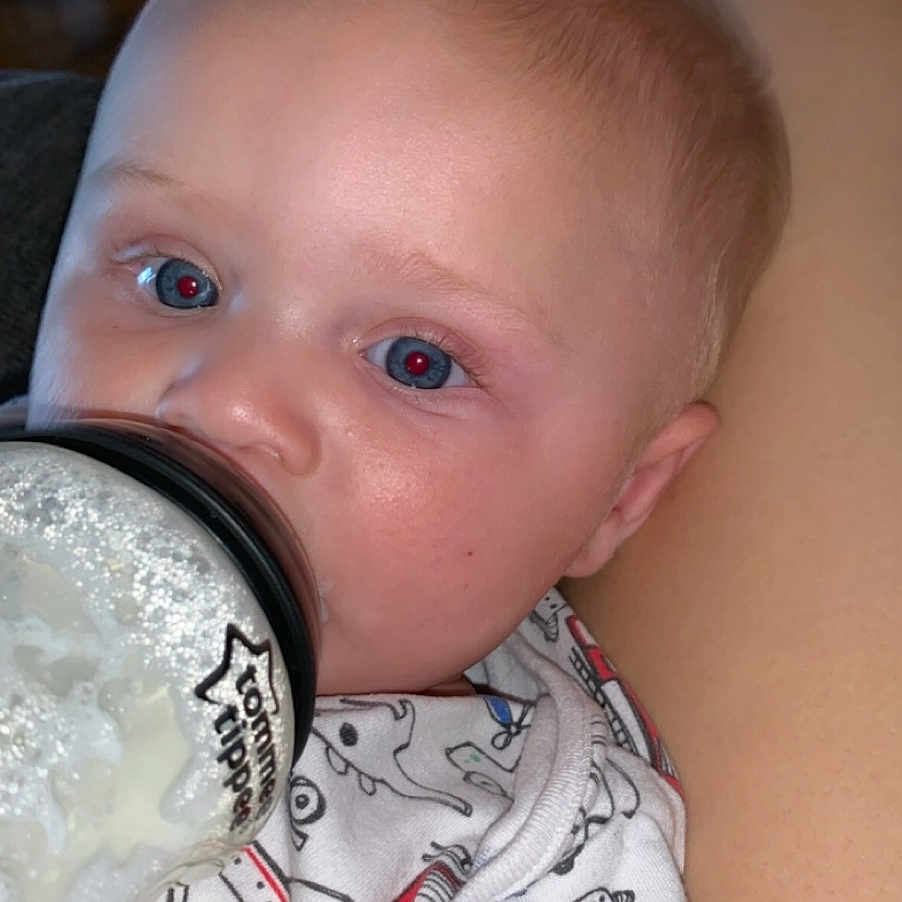 Denzel joined the competition — help win amazing prizes! baby, cheek, child, face, forehead, head, mouth, nose, toddler