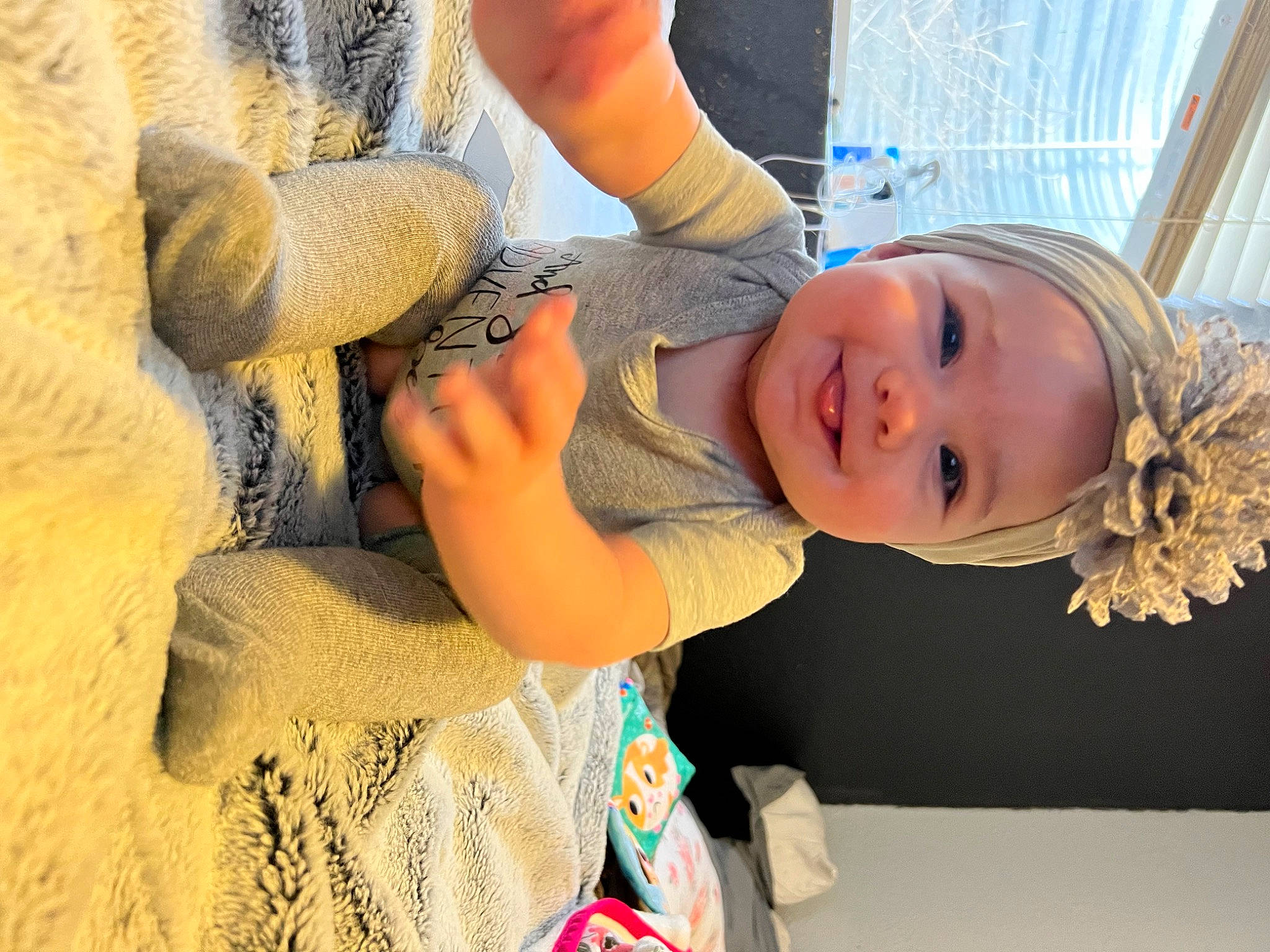 Delyla joined the competition — help win amazing prizes! arm, child, elbow, finger, fun, hand, happy, hat, joy, leisure, nail, person, play, sitting, smile, soil, t_shirt, toddler, tree, vacation