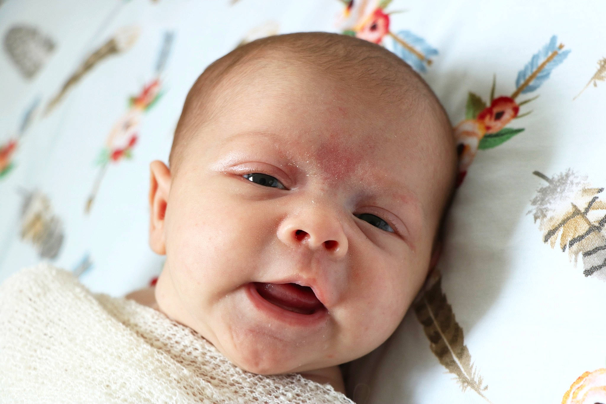 Madalynn is registered to the contest to win money with this photo: baby, baby_toddler_clothing, cheek, child, close_up, comfort, event, eyelash, grass, happy, head, iris, linens, lip, nose, person, portrait_photography, skin, smile, sweetness