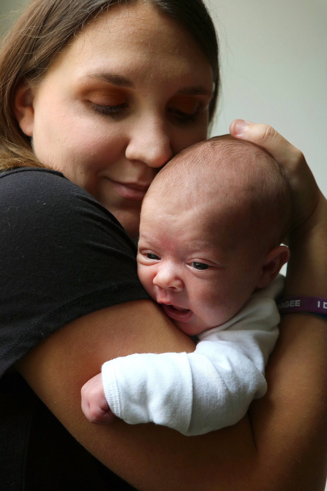 Madalynn joined the competition — help win amazing prizes! baby, cheek, chin, comfort, eye, face, gesture, hair, happy, interaction, iris, joint, lip, mammal, mouth, nose, person, shoulder, skin, sleeve