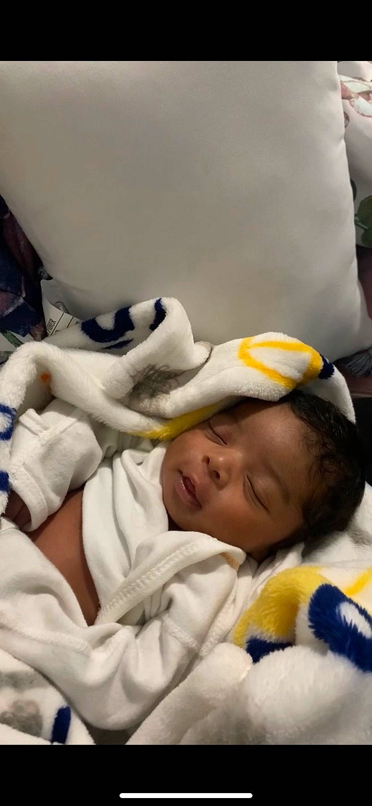 Deshawn joined the competition — help win amazing prizes! baby, baby_products, baby_sleeping, bed_sheet, bedding, bedtime, child, comfort, event, fur, happy, headgear, linens, nap, person, plush, room, sleep, smile, stuffed_toy