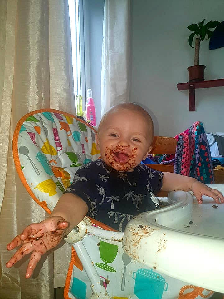 Edison joined the competition — help win amazing prizes! baby, child, person, toddler