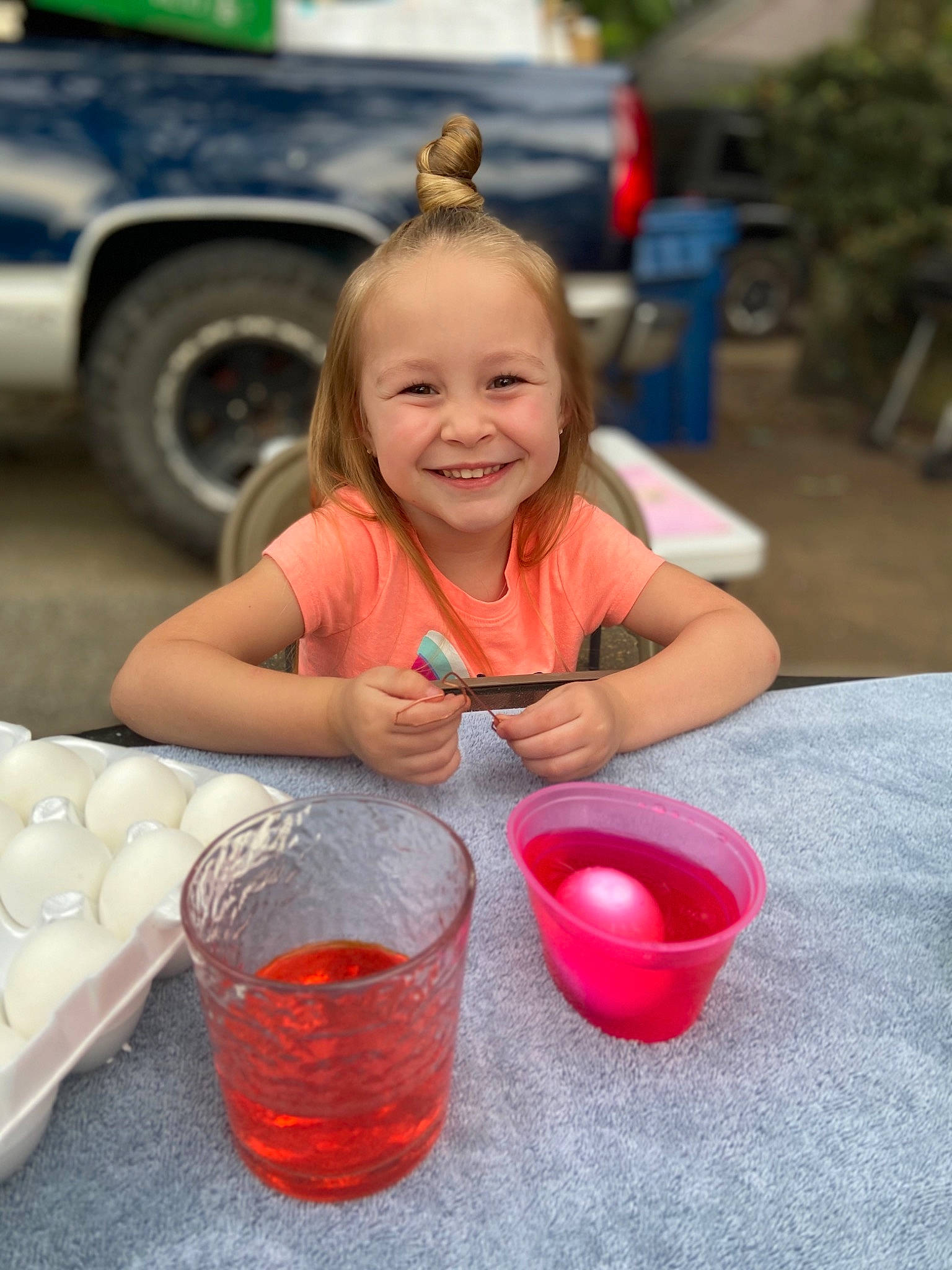 Lucia joined the competition — help win amazing prizes! child, fun, joy, person, play, smile, summer, toddler, vacation, vehicle