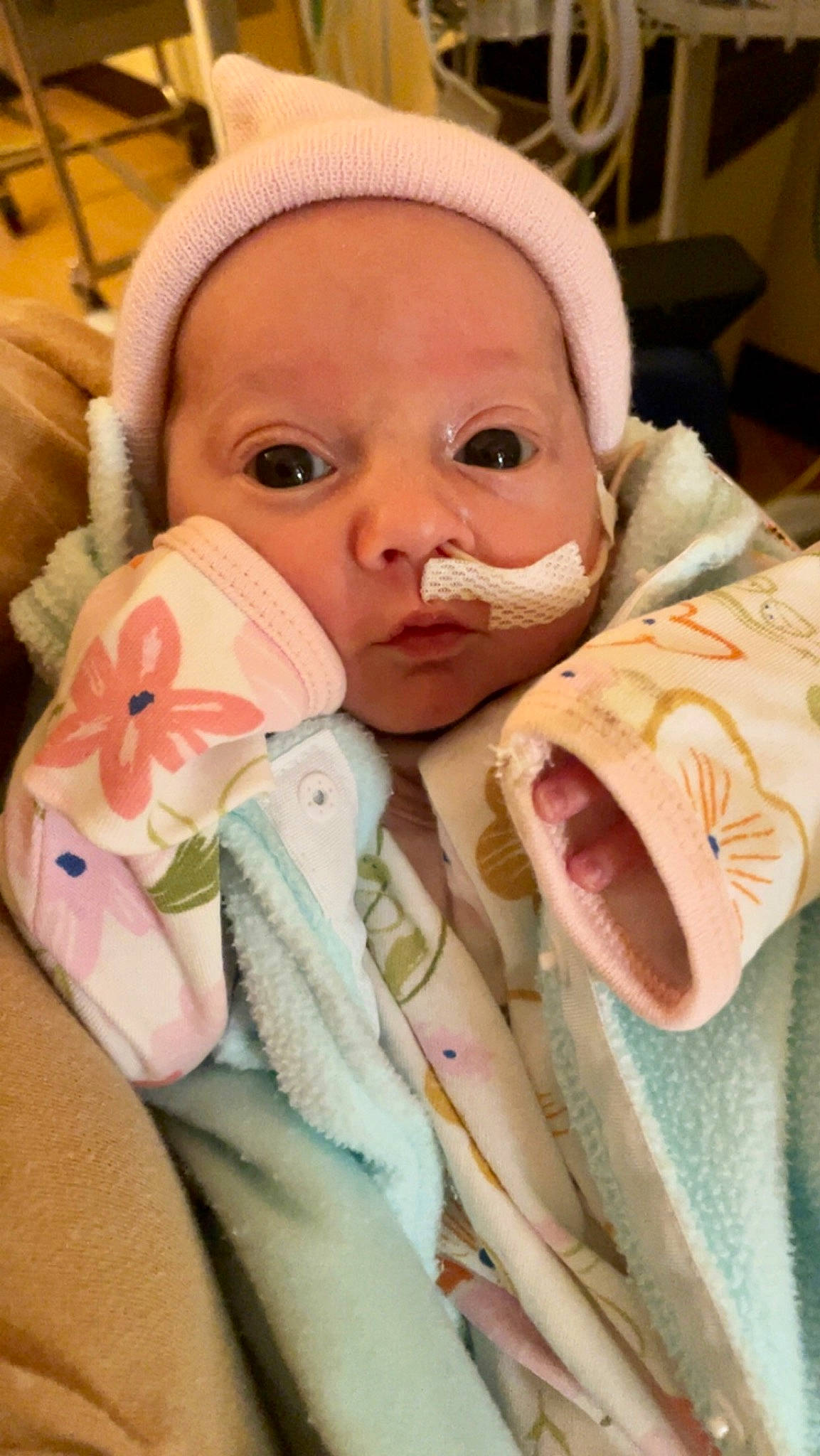 Kimber joined the competition — help win amazing prizes! baby, baby_products, baby_safety, baby_sleeping, baby_toddler_clothing, cheek, child, comfort, event, face, finger, hat, headgear, linens, lip, mouth, peach, person, skin, thumb