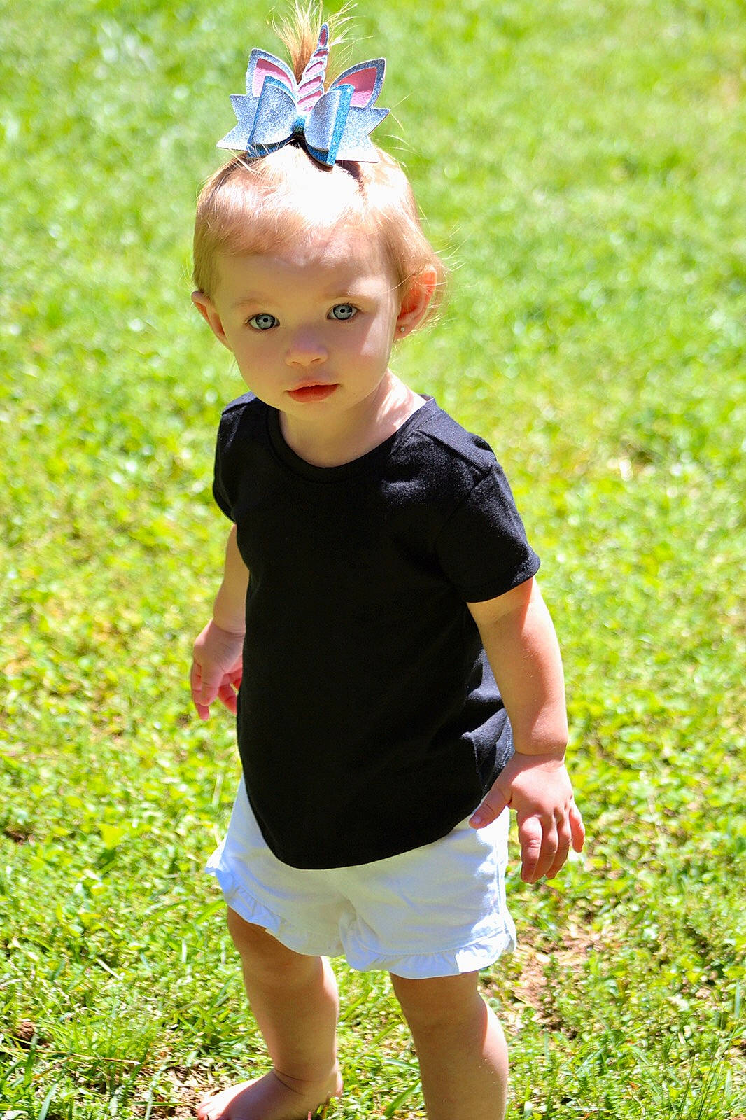 Shannon joined the competition — help win amazing prizes! baby, child, dress, flower, fun, grass, green, happy, meadow, people, person, pink, plant, play, skin, smile, spring, summer, toddler, vacation