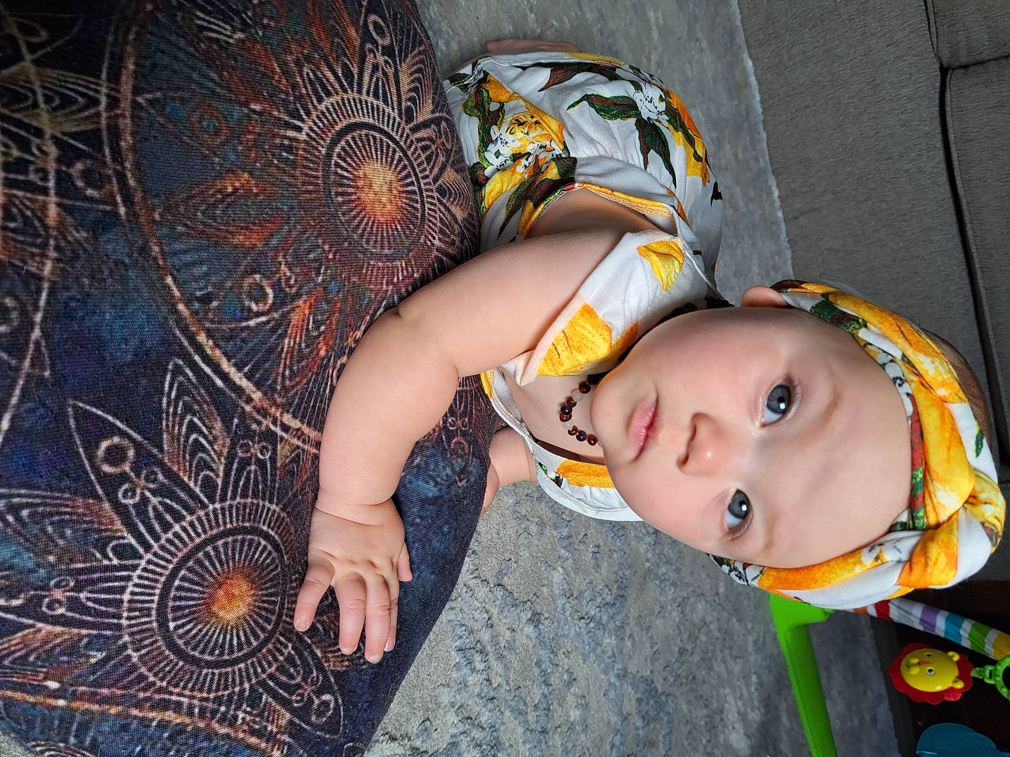 Ireana is registered to the contest to win money with this photo: baby, cap, child, cool, costume, design, fashion_accessory, flash_photography, fun, grass, hat, headwear, pattern, person, personal_protective_equipment, toddler, tree, visual_arts