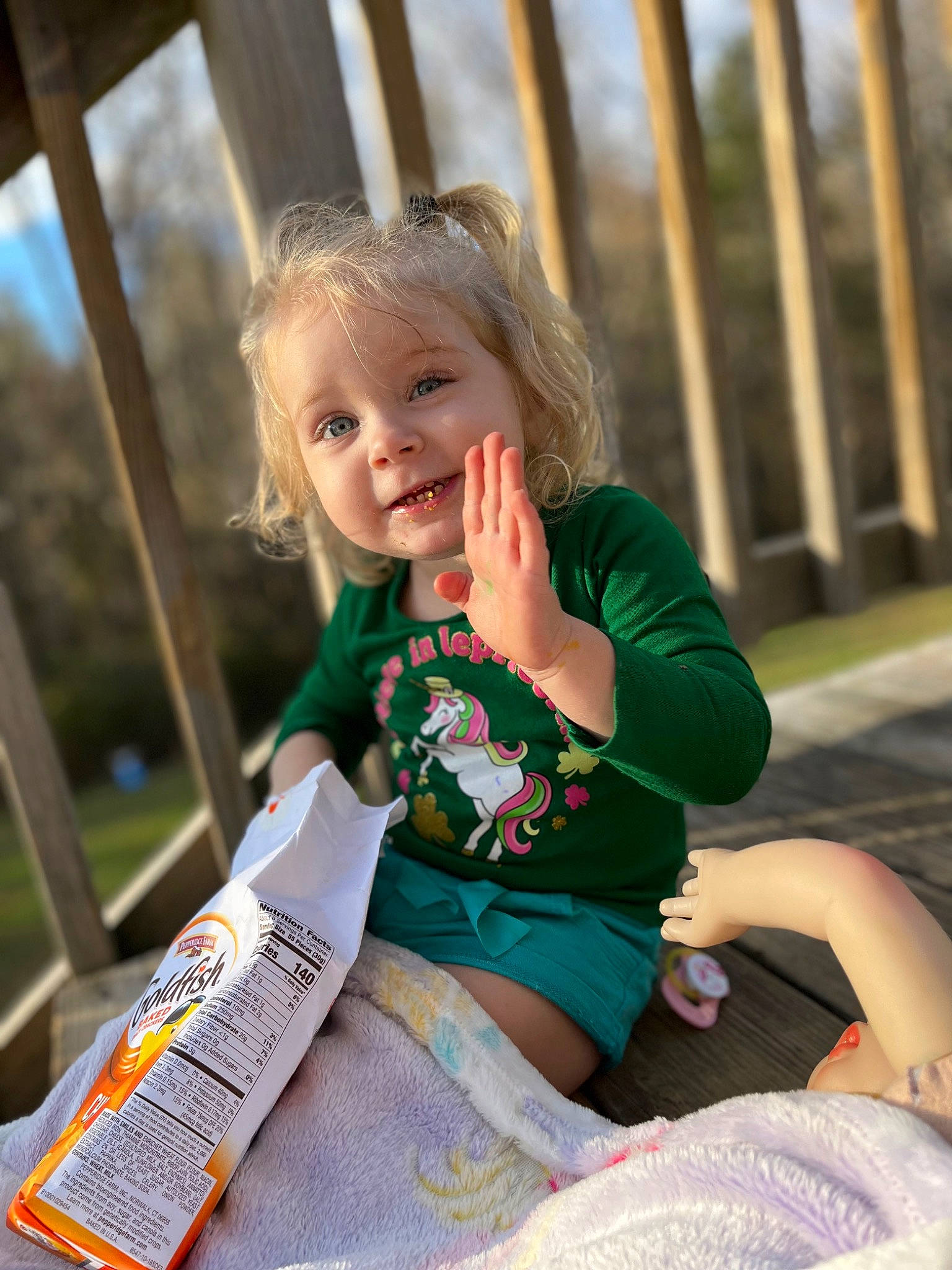 Madalynn joined the competition — help win amazing prizes! beauty, blond, child, fawn, fun, grass, happy, iris, joy, knee, leisure, long_hair, people_in_nature, person, publication, recreation, skin, smile, textile, thigh