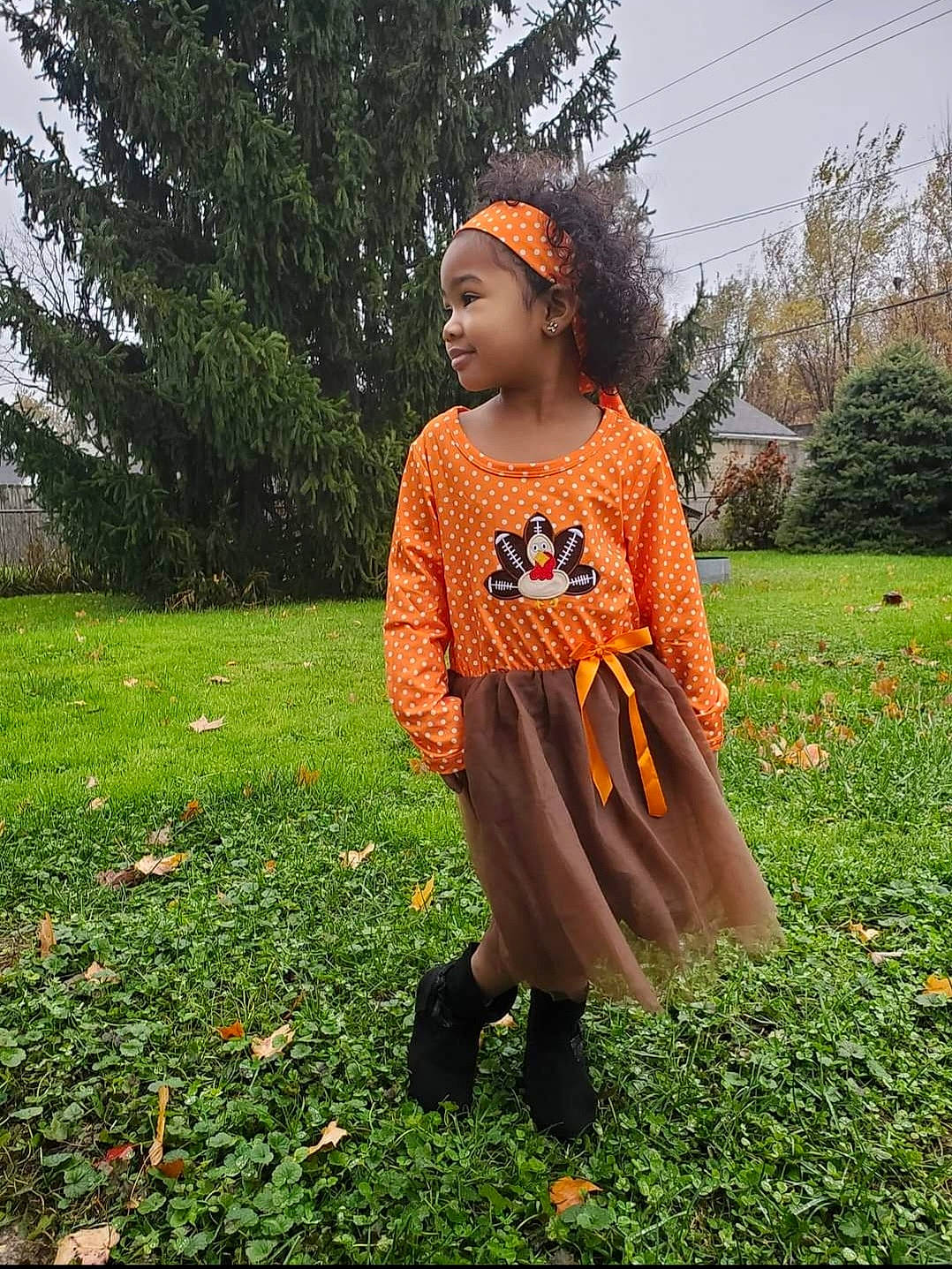 Brianna joined the competition — help win amazing prizes! baby_toddler_clothing, child, fun, garden, grass, grassland, happy, headwear, joy, pattern, peach, people_in_nature, person, plant, pumpkin, sleeve, smile, soil, sunlight, toddler