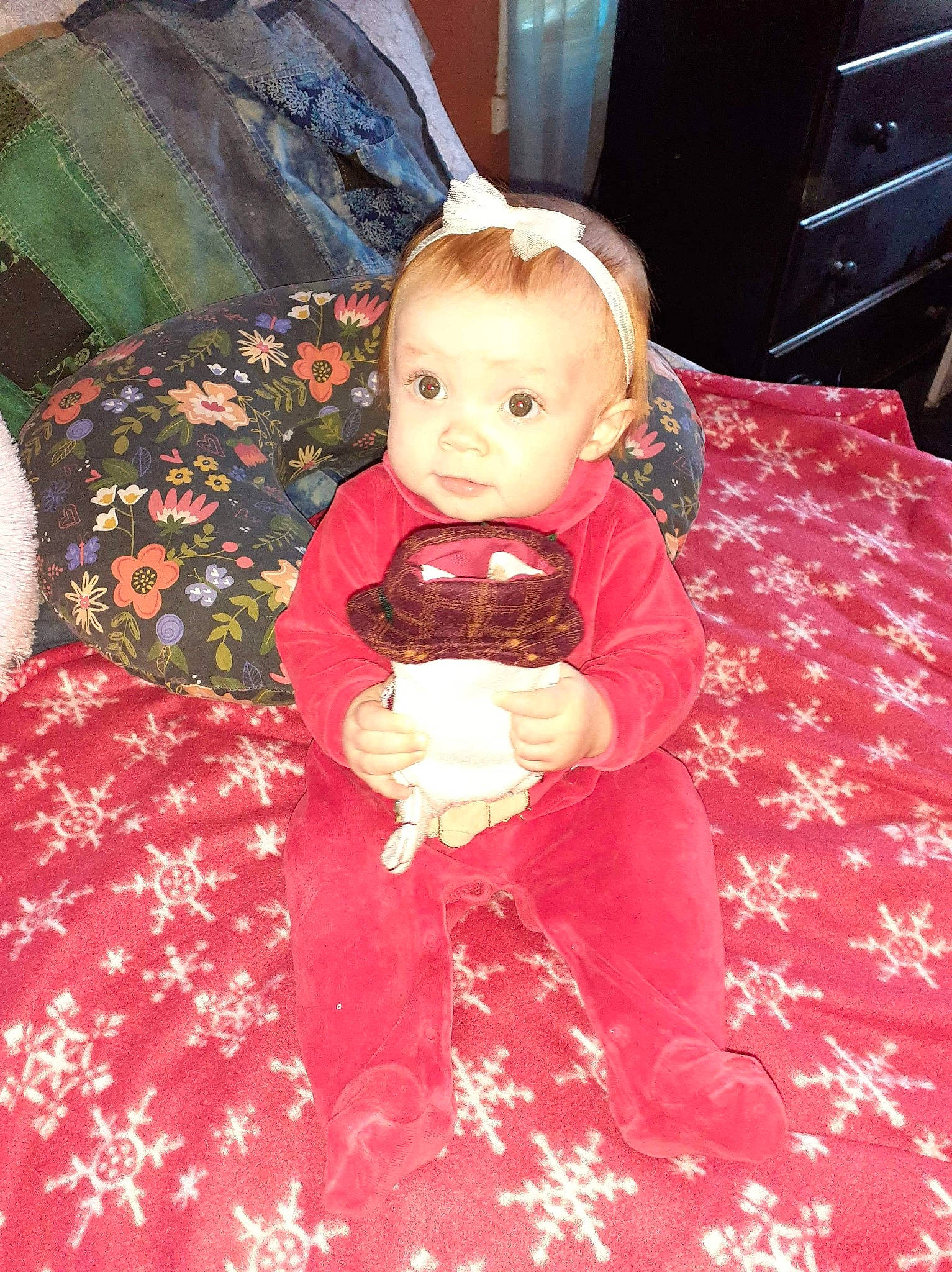 Valkyrie is registered to the contest to win money with this photo: baby, child, person, pink, toddler