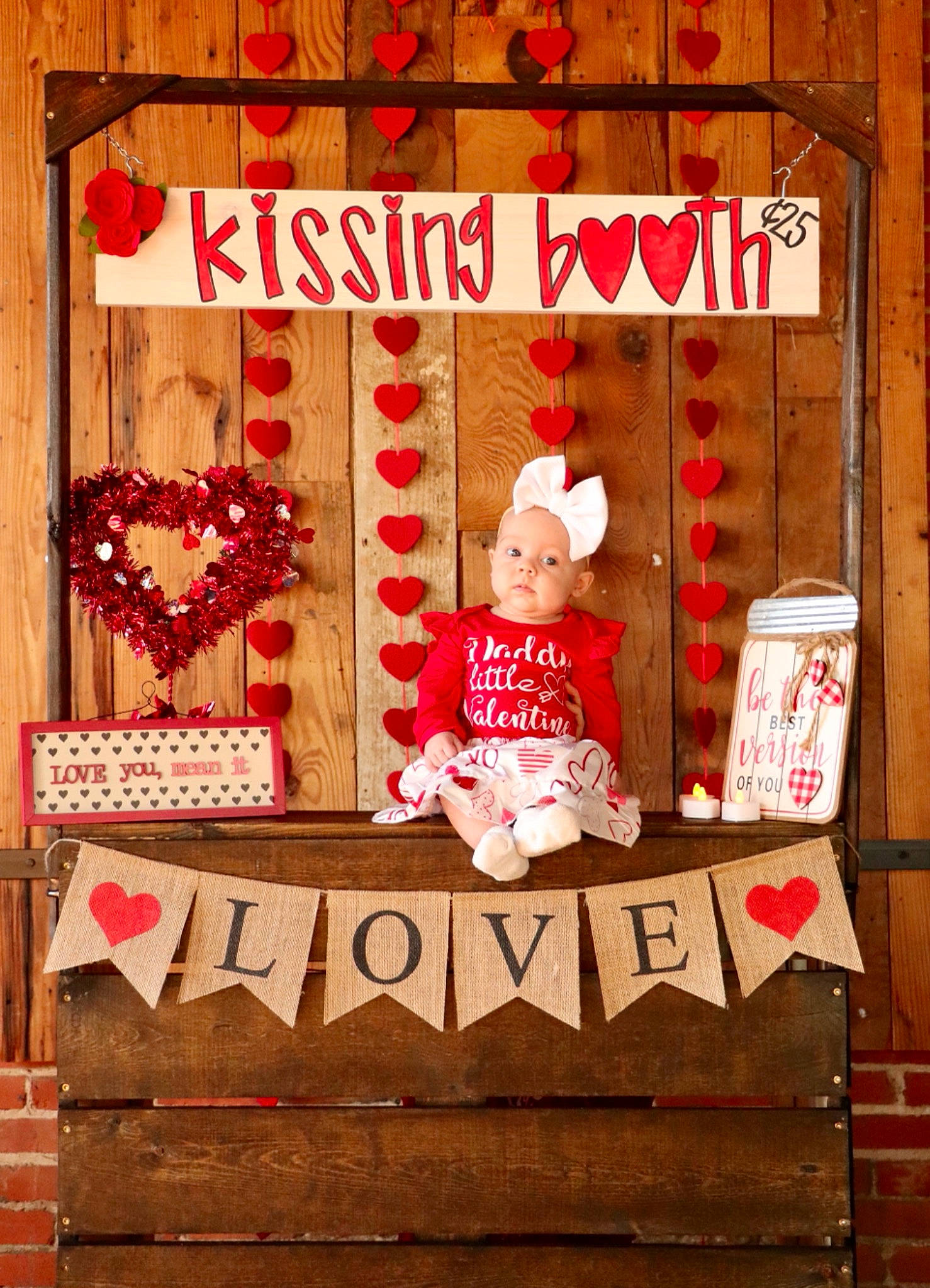 Anabella joined the competition — help win amazing prizes! advertising, christmas, christmas_decoration, christmas_eve, christmas_ornament, event, font, hat, holiday, interior_design, ornament, person, rectangle, red, room, santa_claus, toddler, tree, window, winter