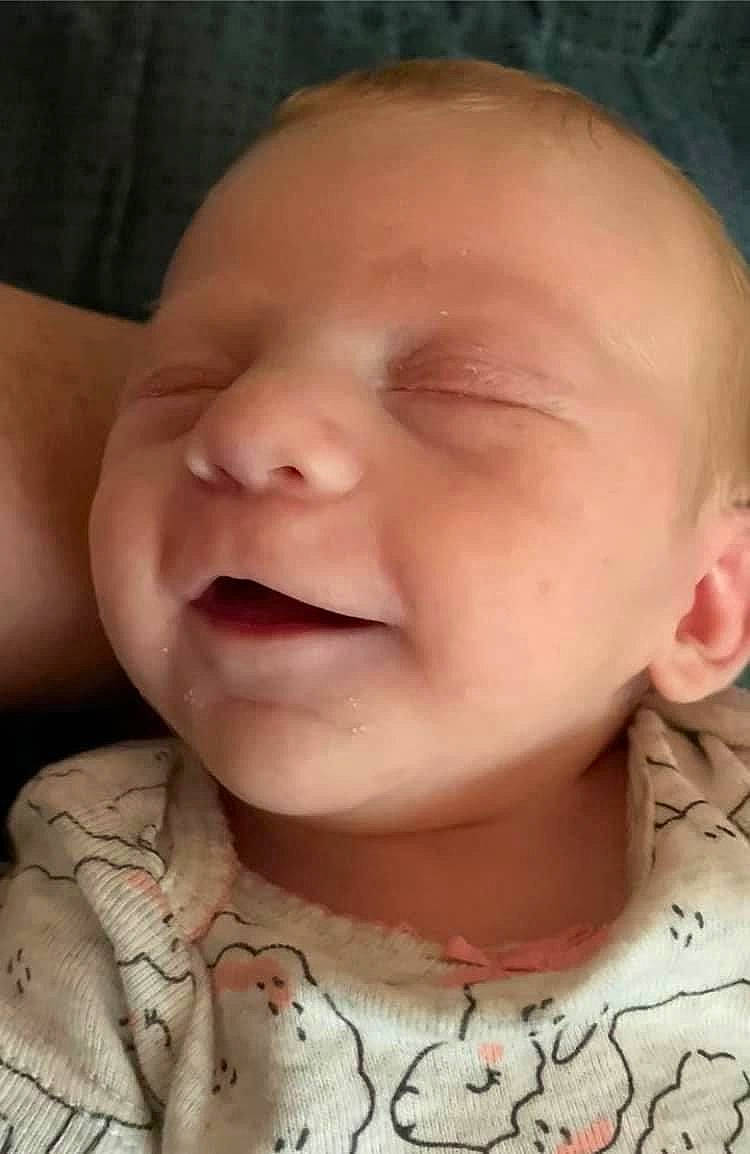 Natalya is registered to the contest to win money with this photo: baby, cheek, chin, eye, eyebrow, face, forehead, happy, iris, jaw, lip, mouth, muscle, neck, nose, person, pink, skin, sleeve, smile