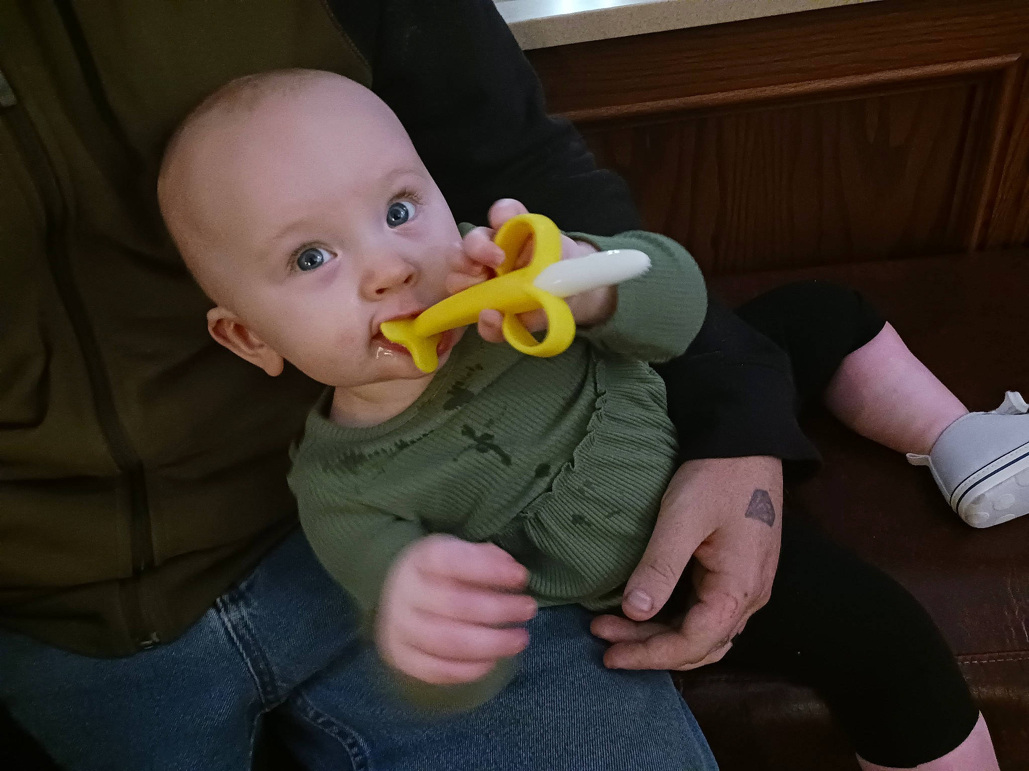 Raven joined the competition — help win amazing prizes! baby, baby_products, baby_toddler_clothing, baby_toys, cheek, comfort, finger, fun, gesture, hand, head, mouth, nail, nose, person, room, sitting, skin, thumb, toddler