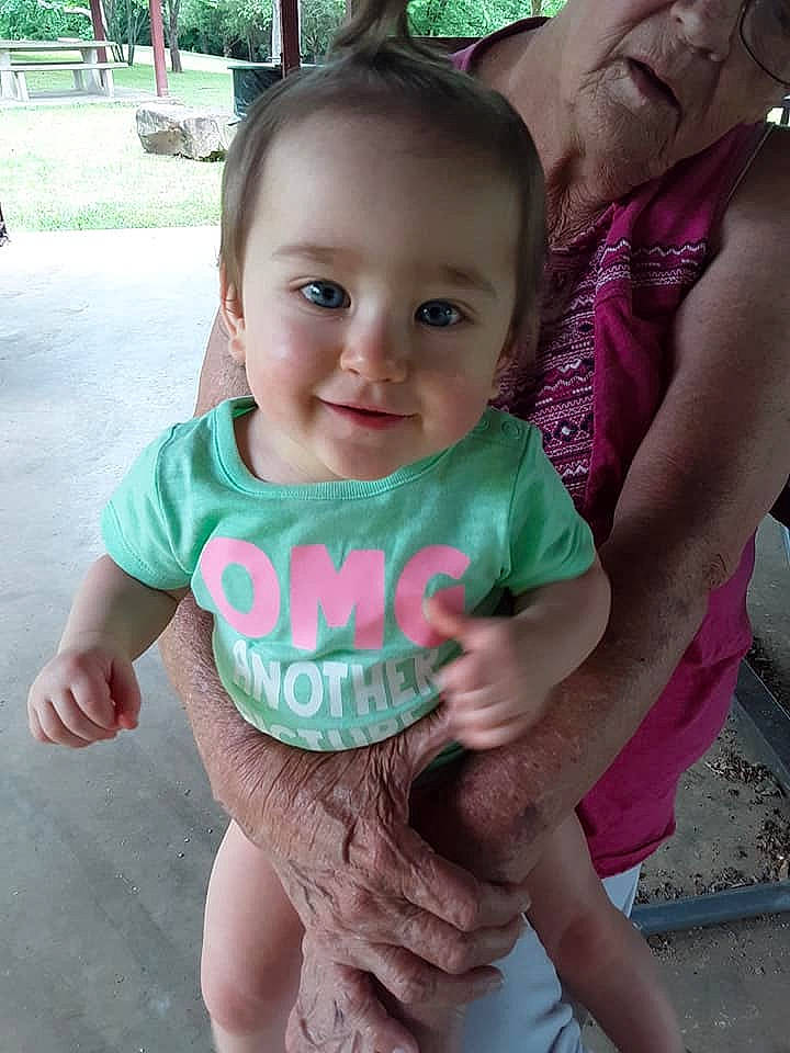 Isabelle is registered to the contest to win money with this photo: baby, baby_toddler_clothing, cheek, child, joy, person, pink, skin, smile, toddler