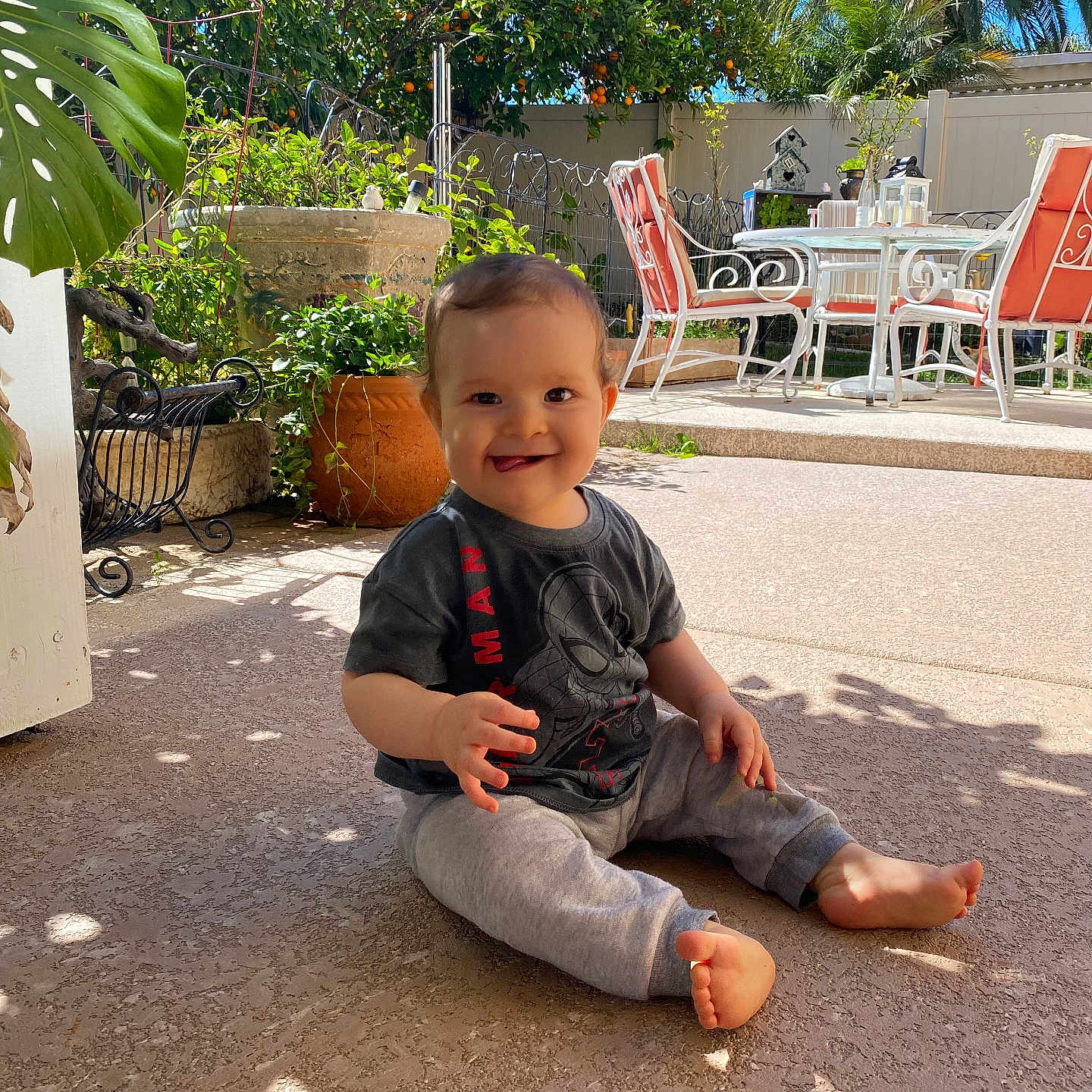 Vergil joined the competition — help win amazing prizes! backyard, clothing, face, head, herbal, herbs, jar, nature, outdoors, person, photography, plant, planter, portrait, pottedplant, pottery, sitting, summer, vase, yard