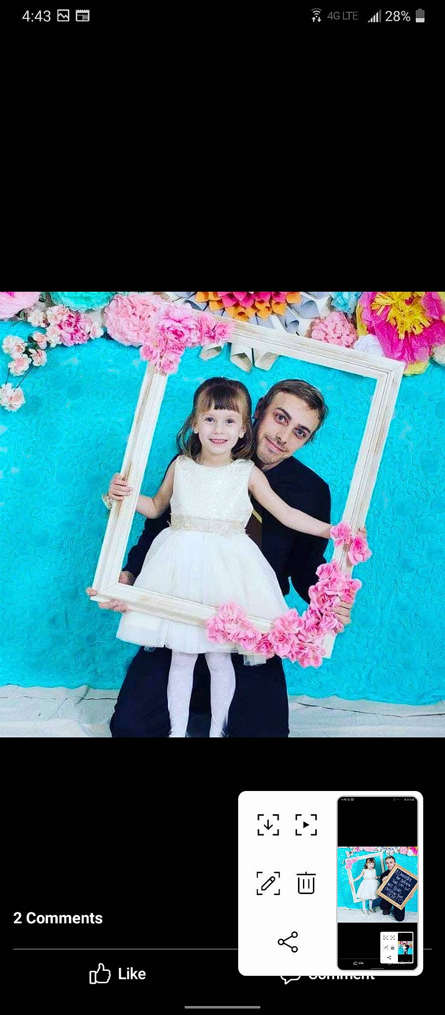 Addisyn joined the competition — help win amazing prizes! aqua, bridal_party_dress, dress, event, fashion_accessory, flash_photography, font, formal_wear, fun, gesture, gown, happy, headpiece, jewellery, joy, magenta, pattern, peach, person, petal