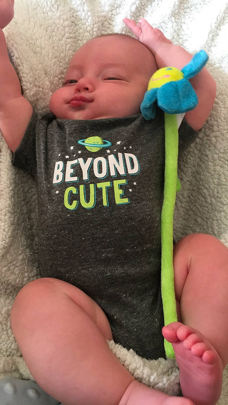 Kamden is registered to the contest to win money with this photo: baby, child, finger, hand, person, play, thumb, toddler