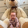 baby, carpet, child, cozy, cuddly, cute, decor, drawer, furniture, happy, indoor, infant, person, playful, plush, sitting, smiling, soft, teddy_bear, toy