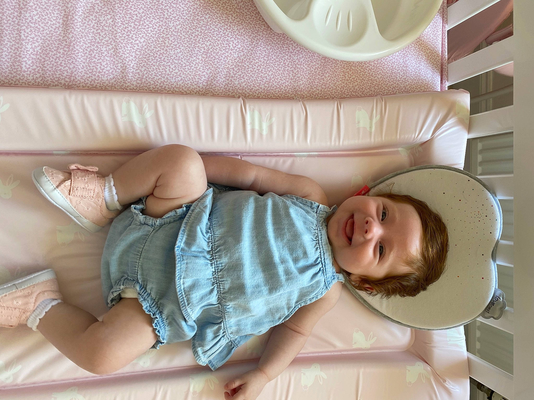 Aurelia joined the competition — help win amazing prizes! baby, baby_sleeping, child, comfort, furniture, joy, leg, nap, person, pillow, product, room, toddler