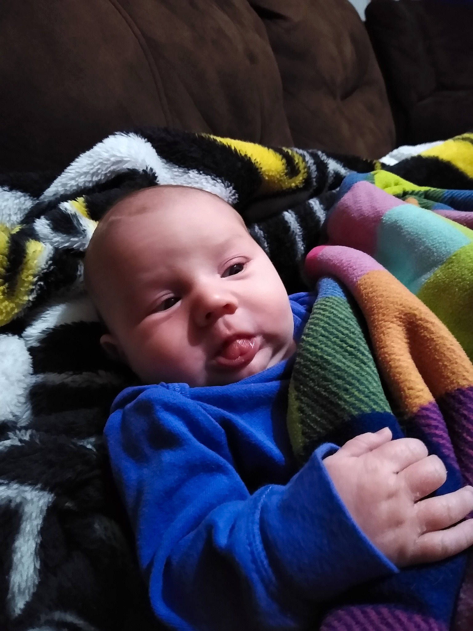 Bentlee joined the competition — help win amazing prizes! baby, bedtime, cheek, child, eye, knitting, nap, person, skin, sleep, textile, toddler