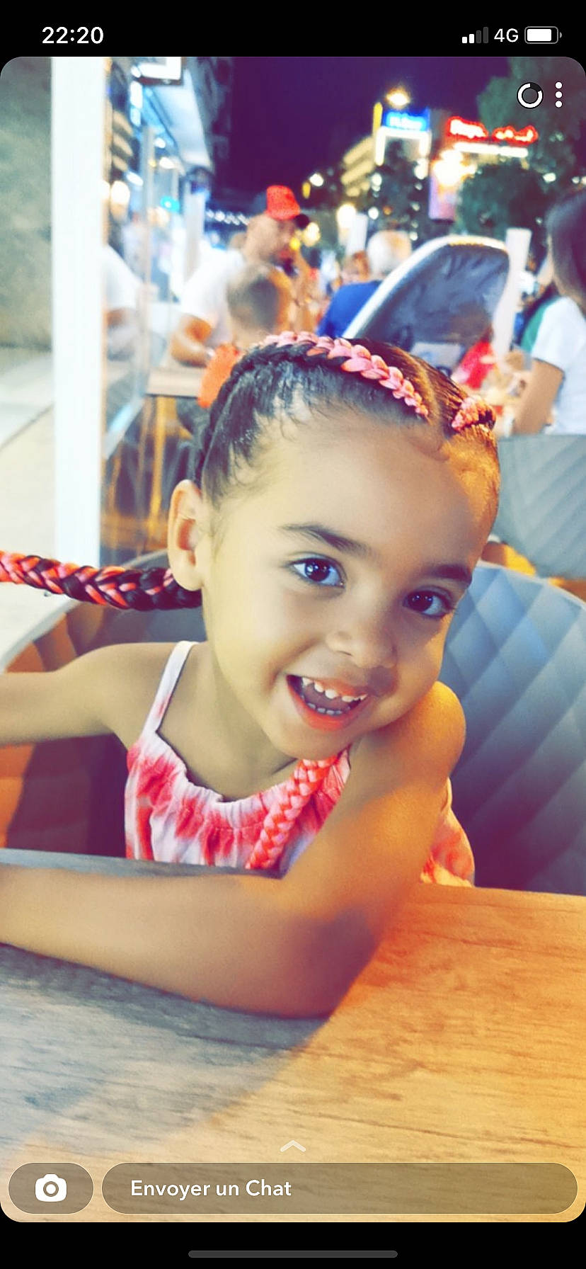 Léana participe au concours pour gagner de l'argent avec cette photo : beauty, child, event, fashion, fashion_accessory, flooring, fun, happy, headpiece, human, jewellery, joy, leisure, person, recreation, sitting, skin, smile, summer, table