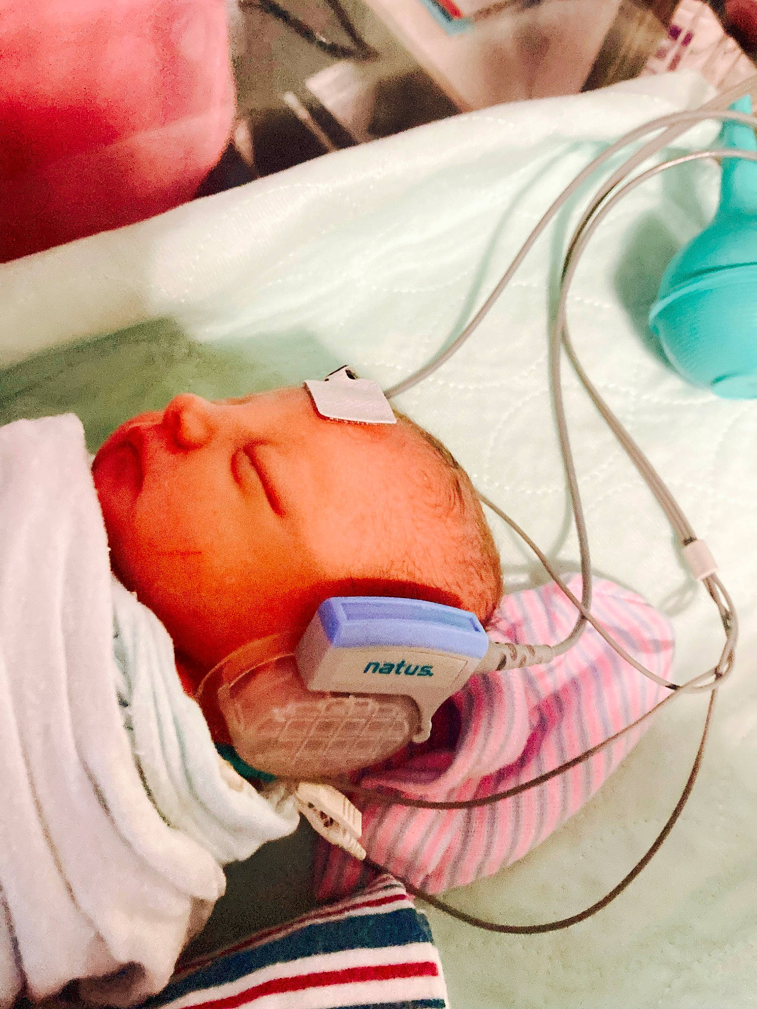 Viviana joined the competition — help win amazing prizes! baby, baby_sleeping, cheek, child, comfort, eyebrow, eyelash, finger, health_care, hospital, linens, medical, medical_equipment, mouth, nose, patient, person, room, service, skin