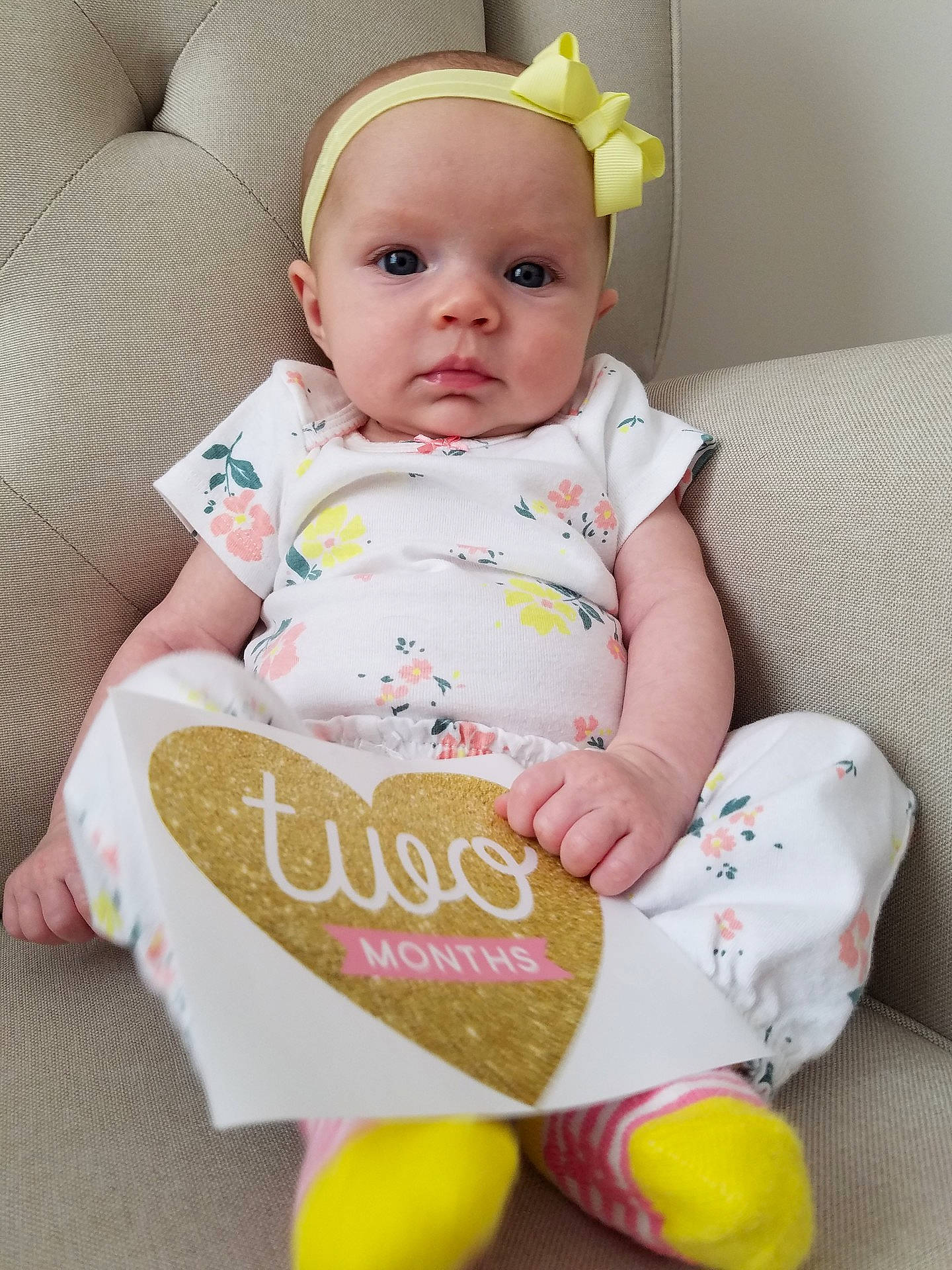 Karolina joined the competition — help win amazing prizes! baby_products, baby_toys, child, infant, material, person, play, product, textile, toddler, toy, yellow