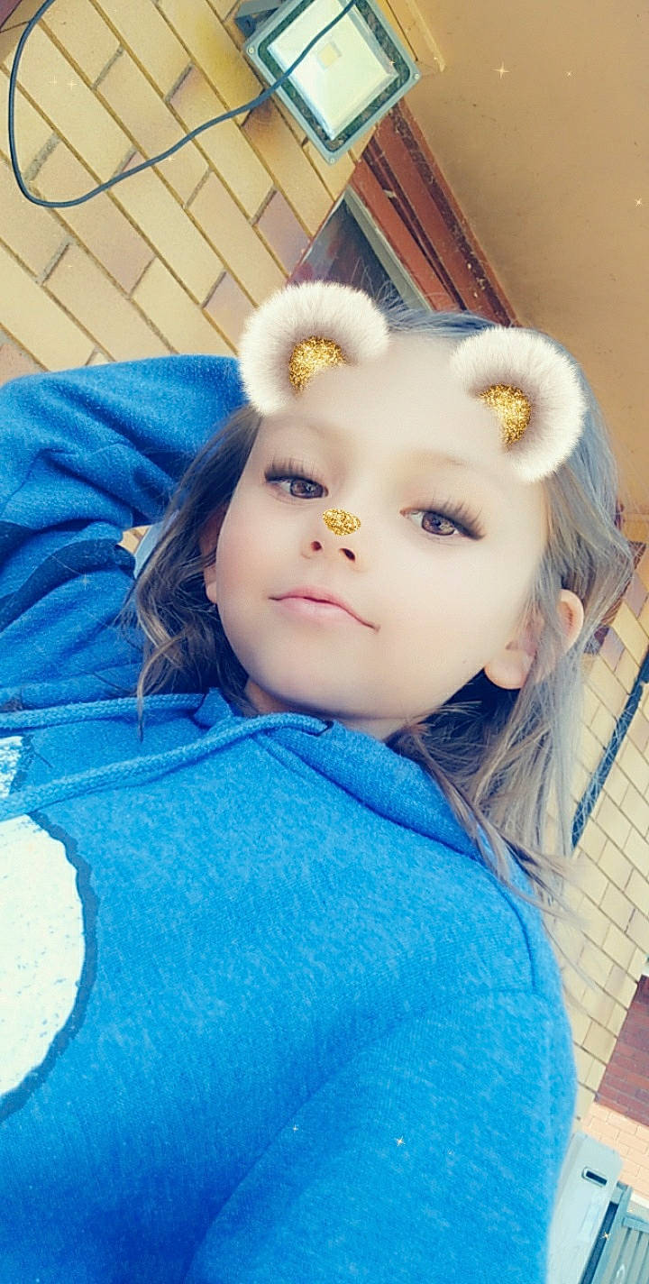 Maddison joined the competition — help win amazing prizes! beauty, blue, cheek, child, ear, eye, eyebrow, face, forehead, hair, hair_coloring, hairstyle, lip, long_hair, nose, person, photography, selfie, skin, smile