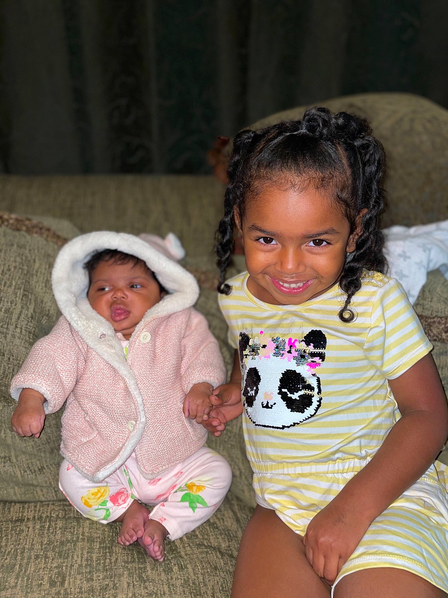 Zoë joined the competition — help win amazing prizes! active_tank, baby, baby_products, baby_toddler_clothing, cheek, child, eye, face, happy, head, human, iris, joy, lap, mouth, nightwear, nose, person, skin, sock