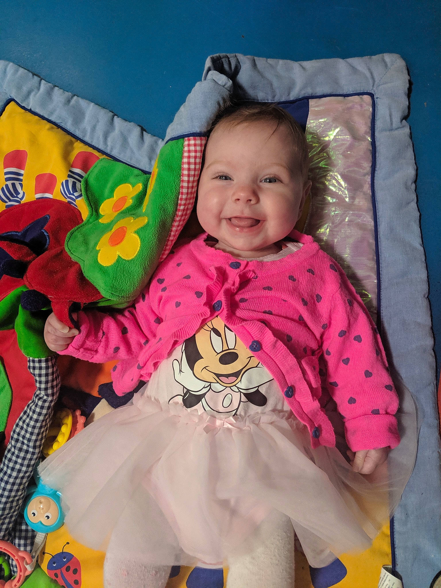 Ivy-mae joined the competition — help win amazing prizes! baby, baby_products, baby_toddler_clothing, baby_toys, child, costume, face, fun, happy, joy, person, pink, product, smile, textile, toddler