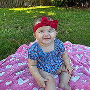 Neyvayda is registered to the contest to win money with this photo: baby, backyard, clothing, dress, face, grass, head, lawn, nature, outdoors, park, person, photography, plant, portrait, quilt, summer, tree, vegetation, yard