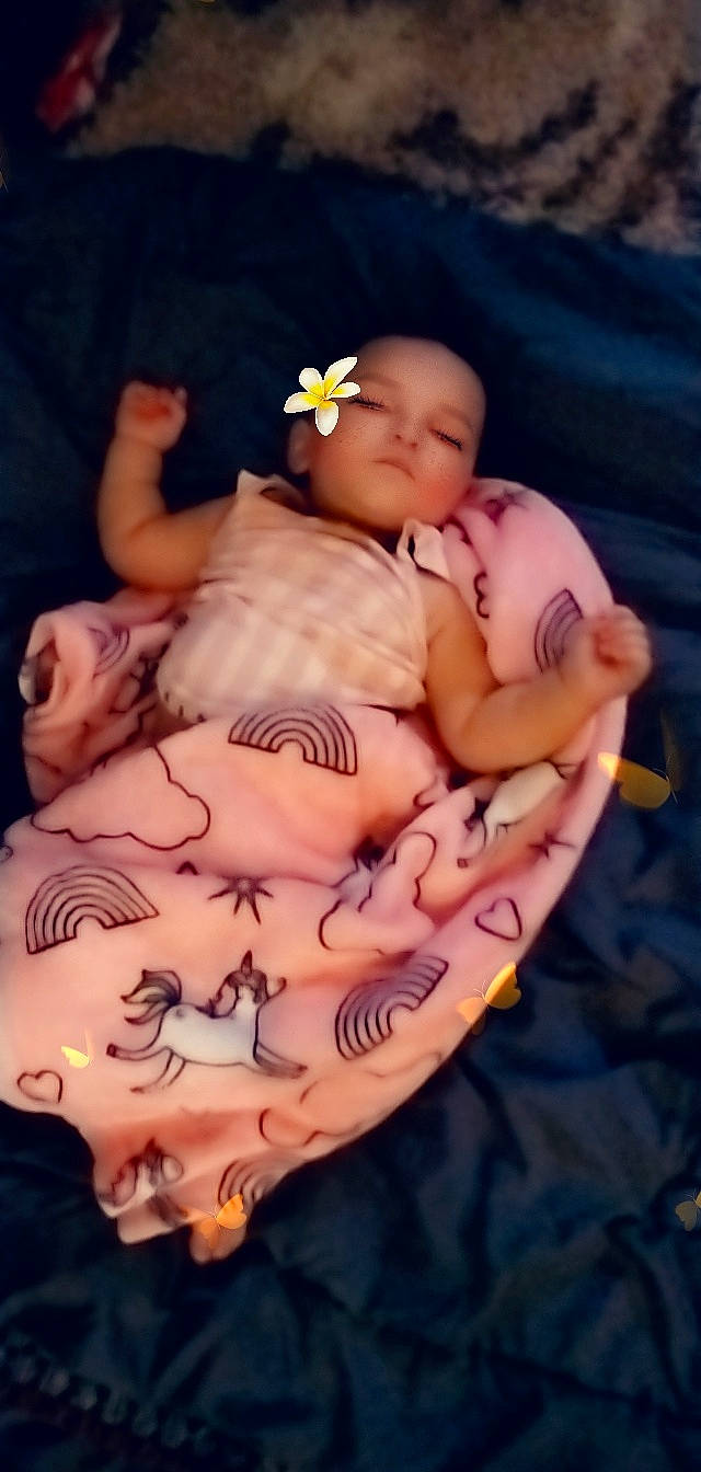 Makenzie is registered to the contest to win money with this photo: abdomen, baby, chest, finger, gesture, hand, human_body, joint, mouth, muscle, nail, organ, person, pink, skin, stomach, thigh, thumb, toy, trunk