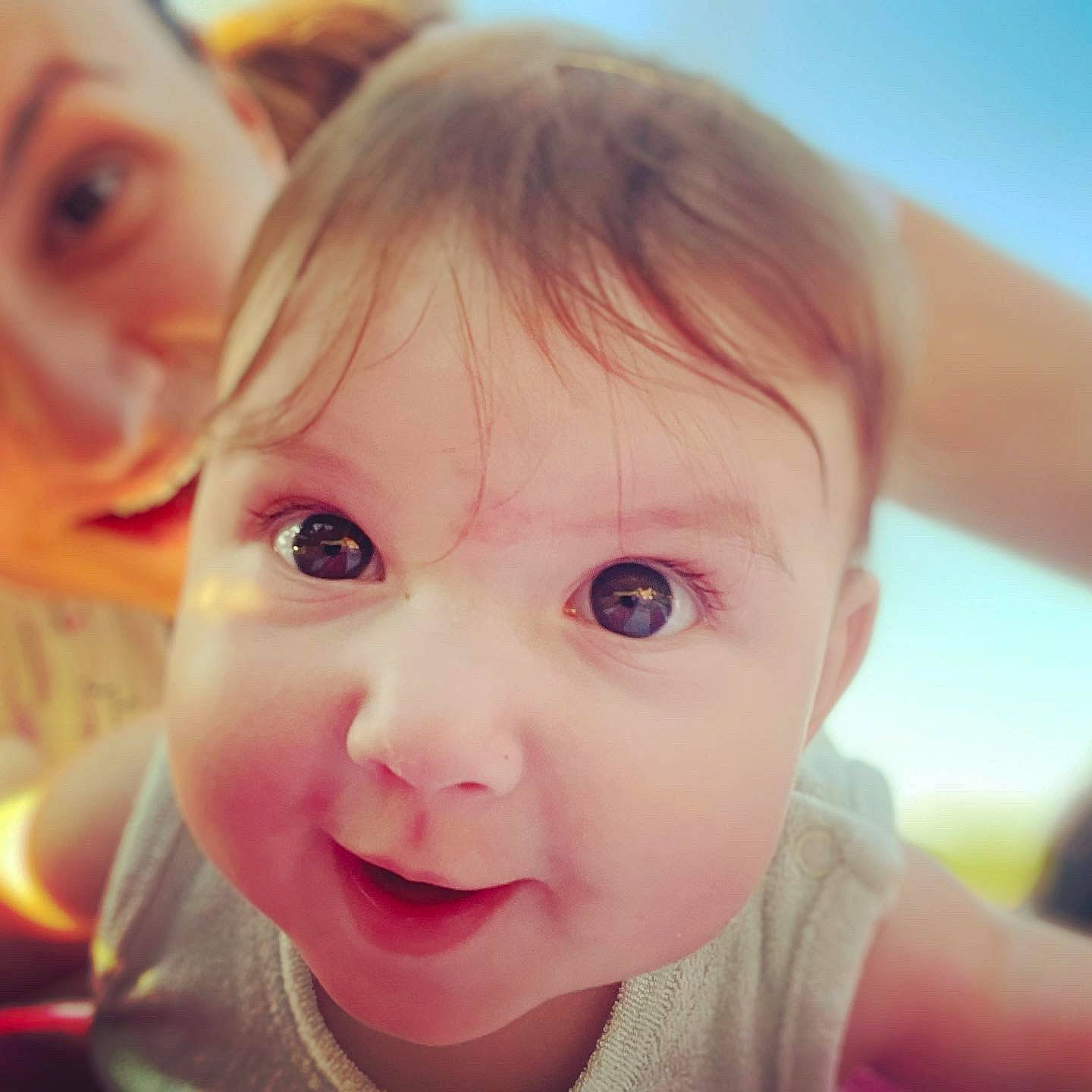 Eva-maria joined the competition — help win amazing prizes! baby, baby_toddler_clothing, cheek, child, chin, ear, eyebrow, eyelash, finger, forehead, gesture, happy, iris, lip, mouth, nose, person, photograph, pink, skin