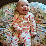 Joni joined the competition — help win amazing prizes! animal_print, baby, child, cushion, cute, deer, forest, fox, happy, hearts, hedgehog, indoor, infant, moose, mushroom, onesie, owl, portrait, smile, snail