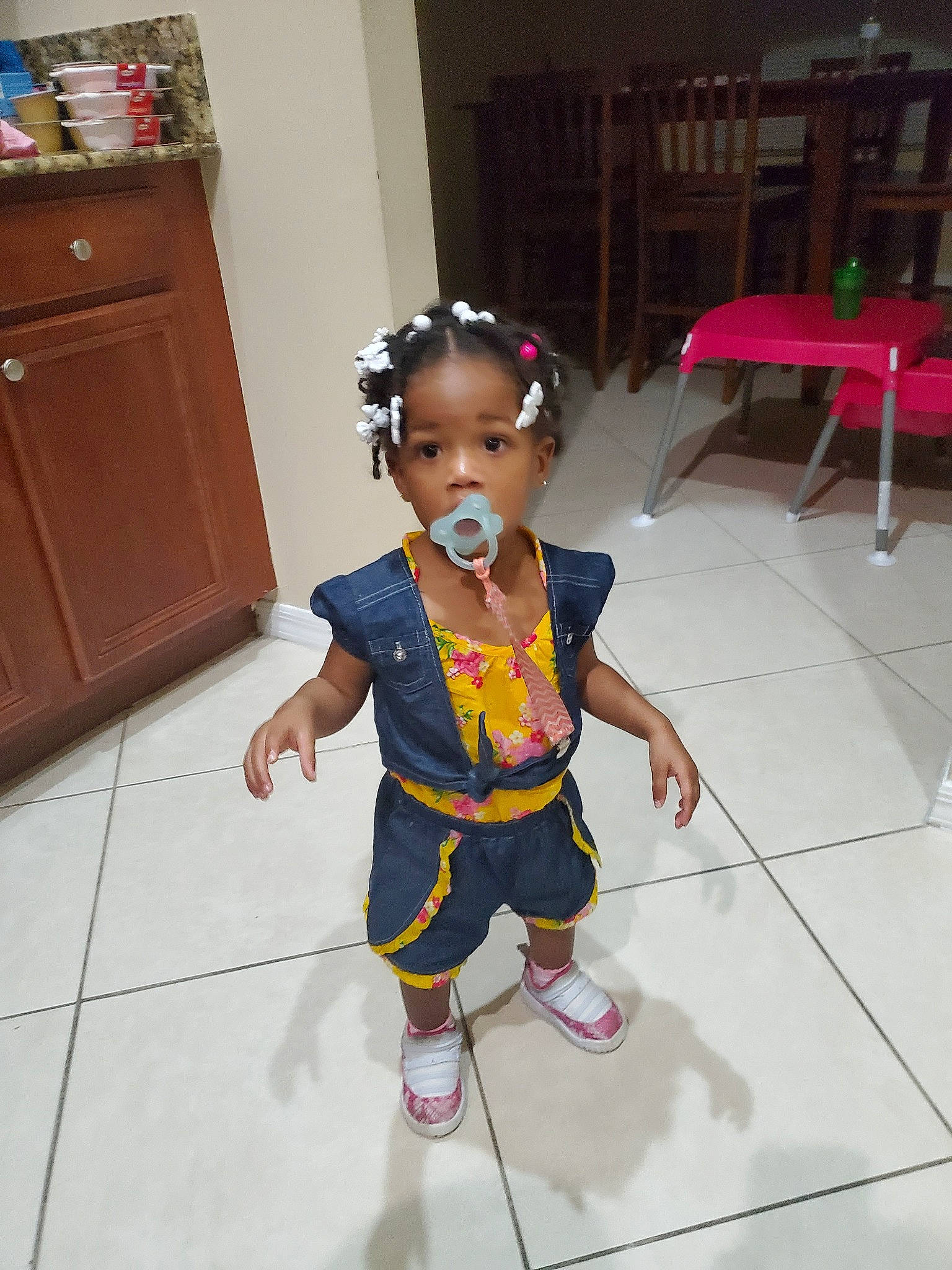 Jaydynn West is registered to the contest to win money with this photo: child, costume, fictional_character, floor, flooring, fun, happy, head, party, person, play, skin, smile, toddler, vacation
