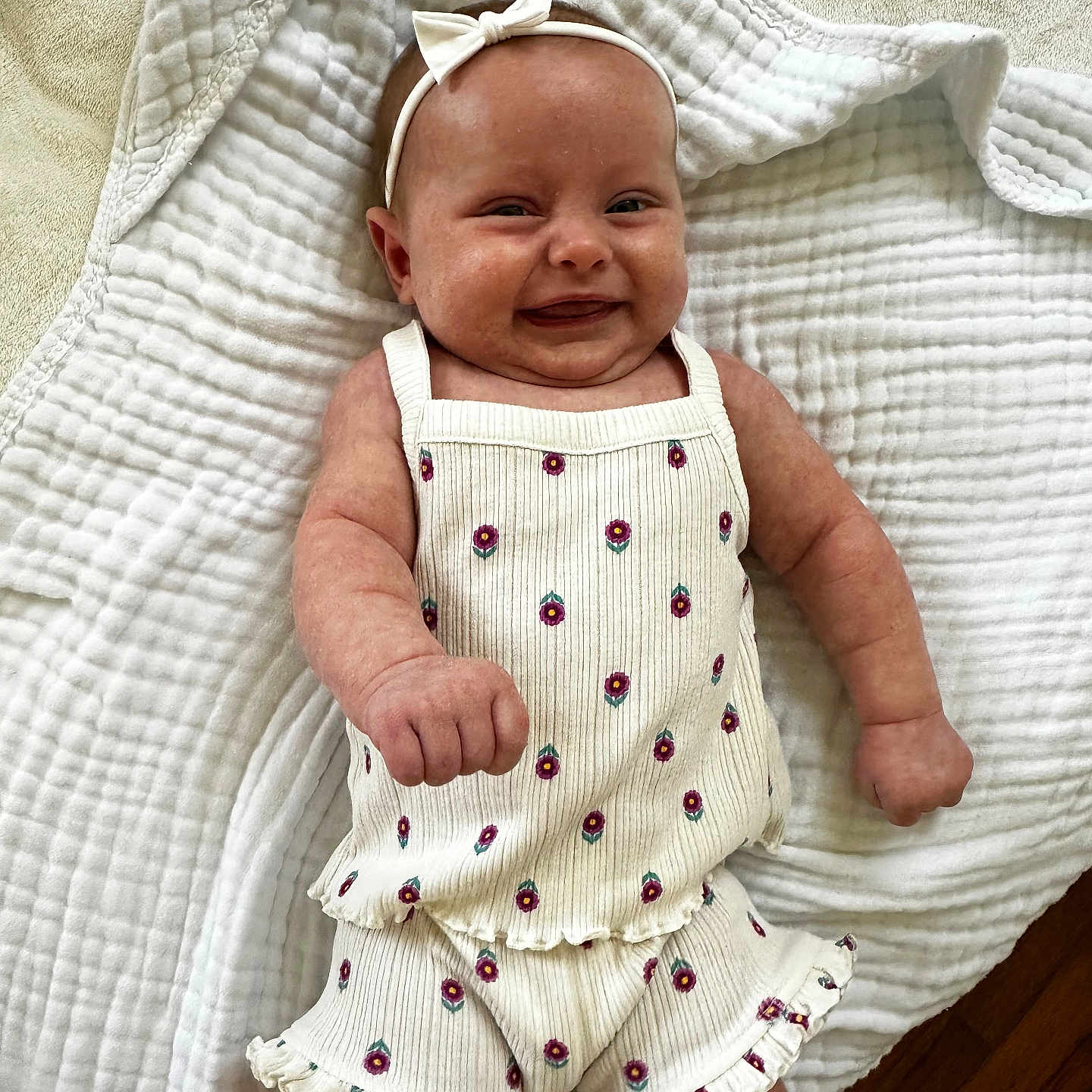 Bryar joined the competition — help win amazing prizes! baby, blanket, clothing, cushion, dress, face, furniture, happy, hat, head, homedecor, linen, newborn, pants, person, photography, portrait, quilt, shorts, smile