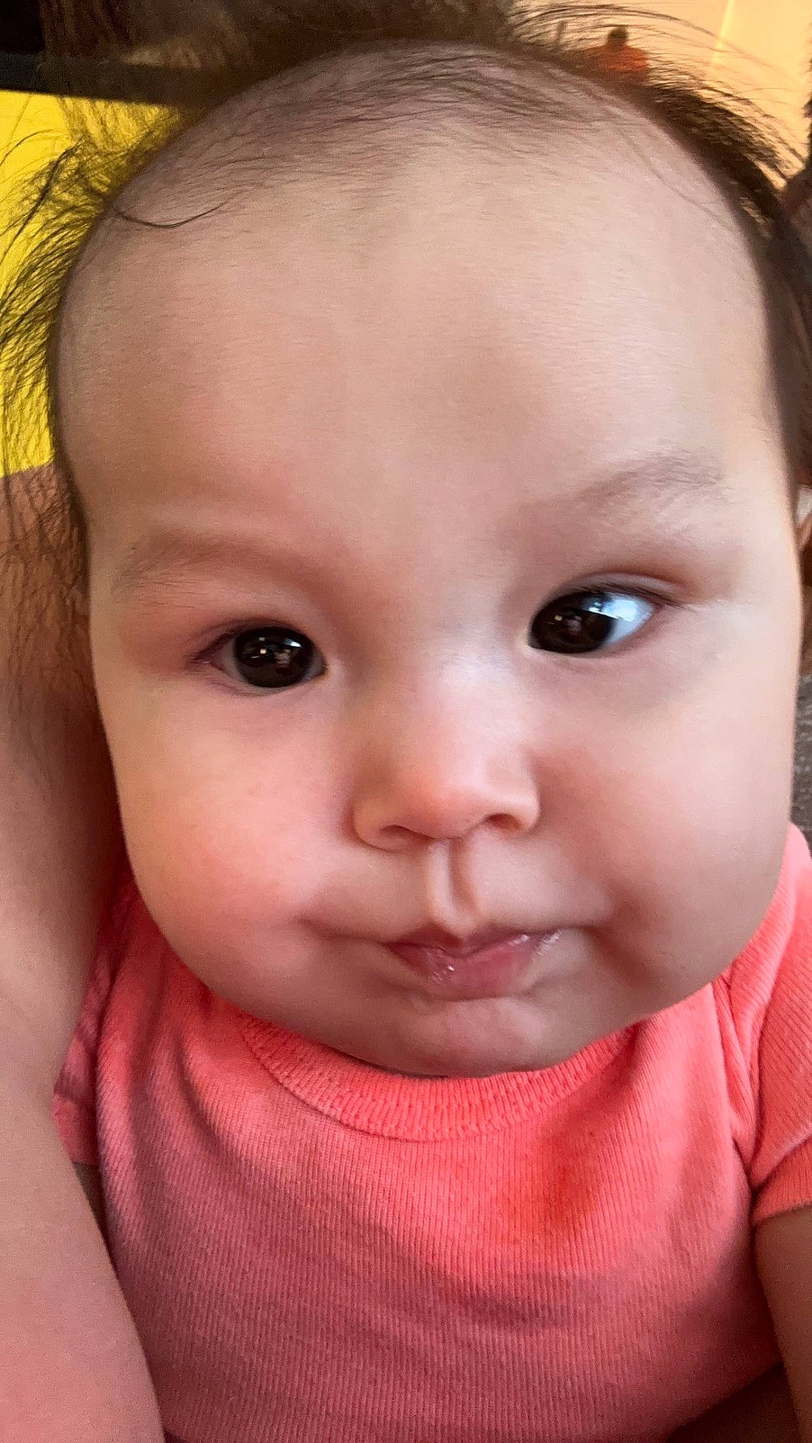 Harlyn Paige joined the competition — help win amazing prizes! baby, baby_toddler_clothing, cheek, child, close_up, ear, eyebrow, eyelash, forehead, fun, happy, iris, lip, mouth, neck, no_expression, nose, person, portrait_photography, skin