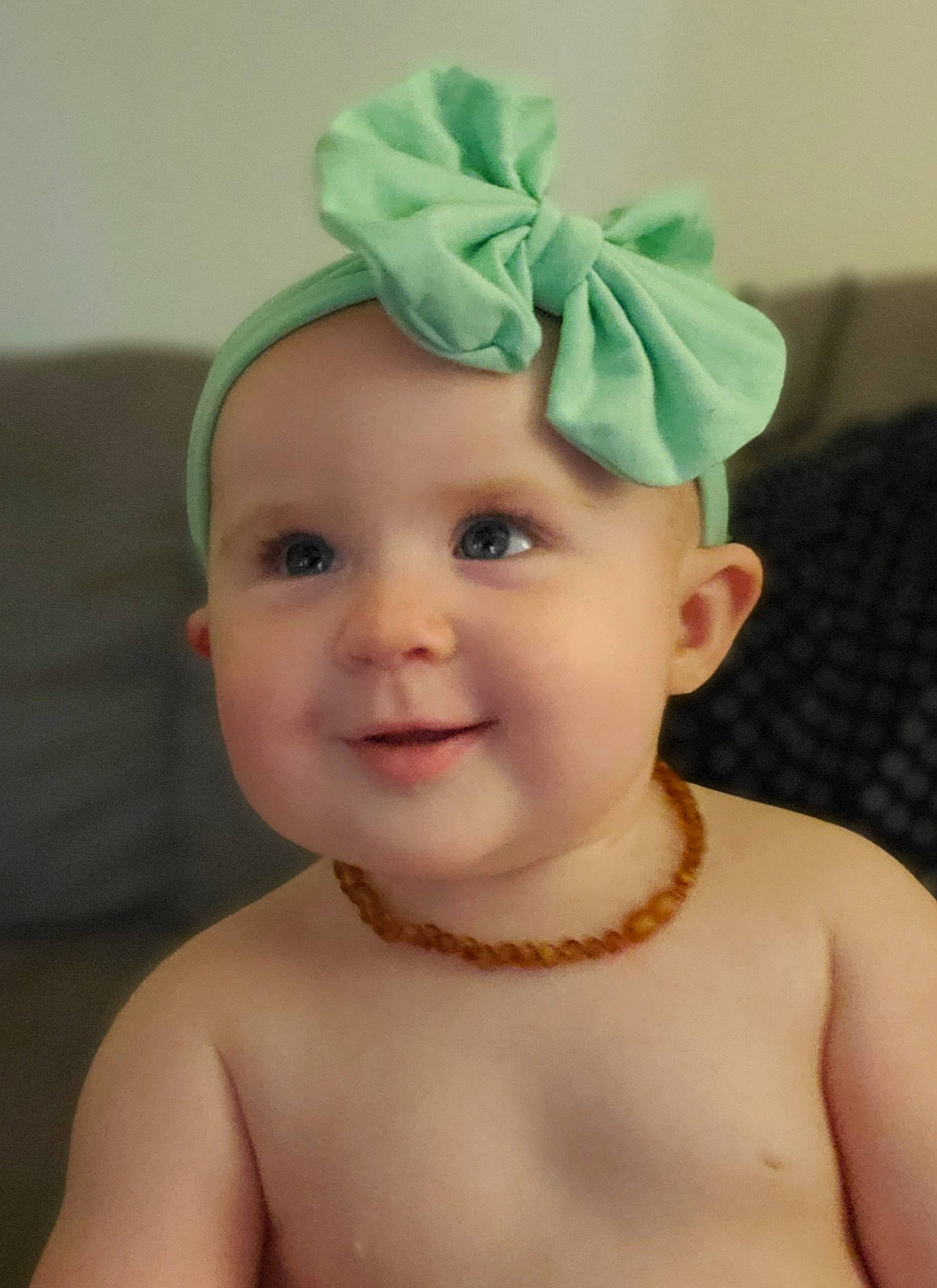 Chevelle joined the competition — help win amazing prizes! baby, cheek, child, costume_accessory, ear, face, fashion_accessory, forehead, hair, hair_accessory, hat, head, headband, headgear, headpiece, headwear, joy, neck, person, skin