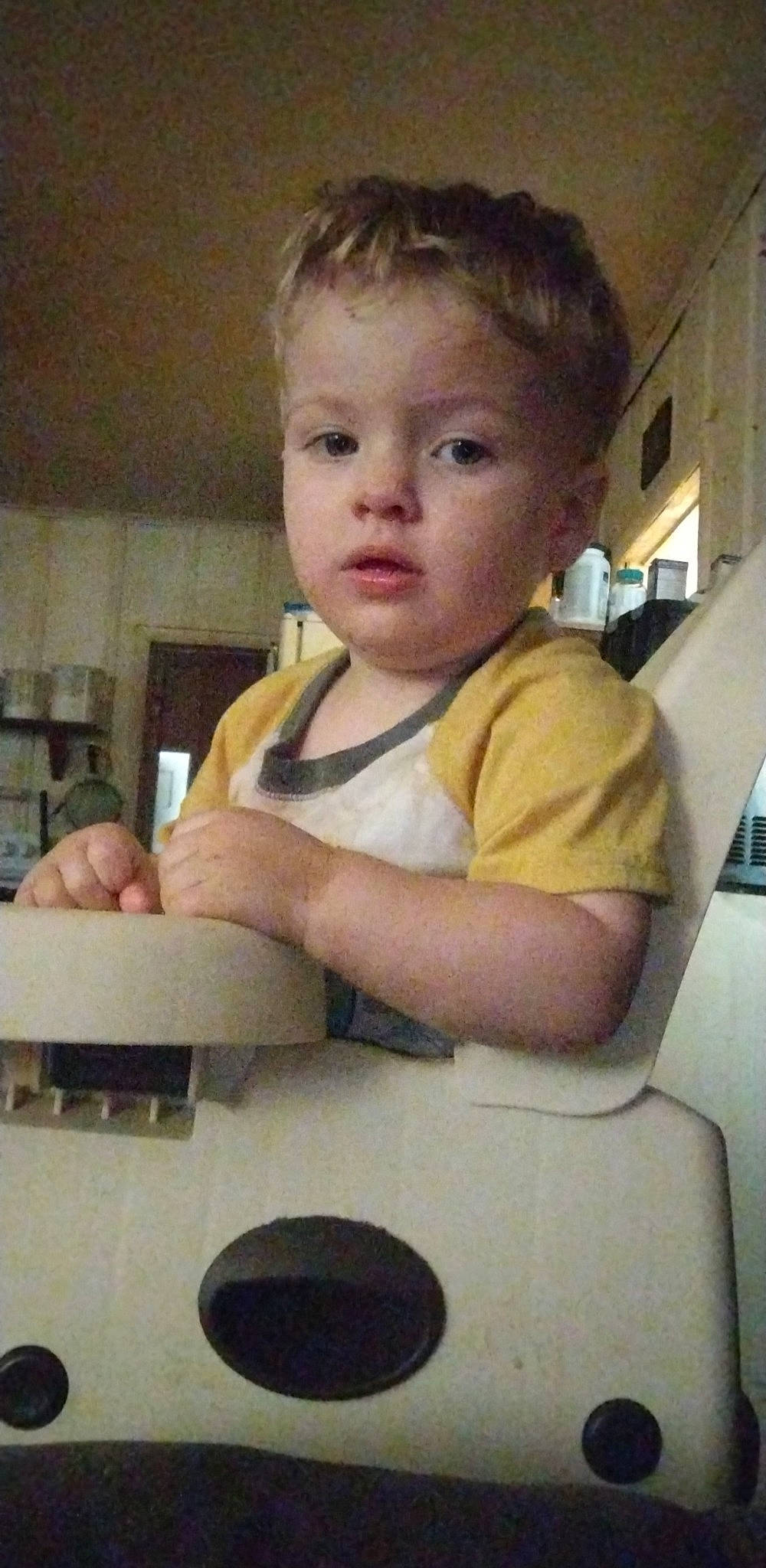 Jared joined the competition — help win amazing prizes! baby, baby_toddler_clothing, chair, cheek, child, chin, ear, eyebrow, eyelash, forehead, fun, gesture, hairstyle, hand, iris, mouth, nose, person, sitting, thumb