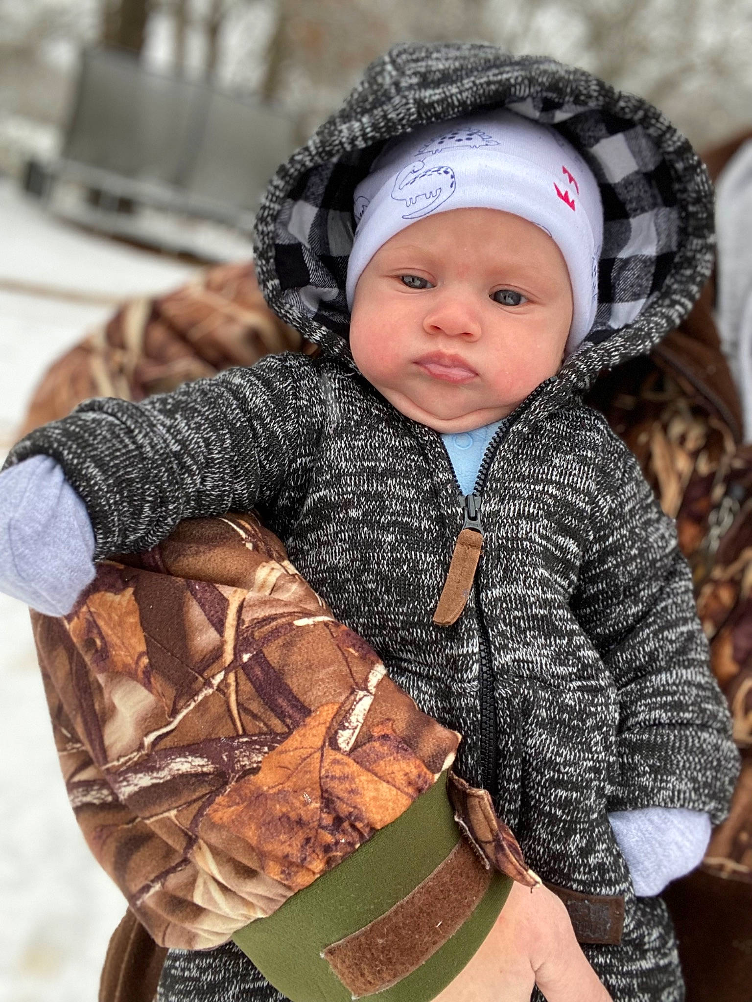 Kashtyn joined the competition — help win amazing prizes! baby, baby_toddler_clothing, beanie, cap, cheek, child, fashion, fashion_accessory, freezing, fun, fur, happy, headwear, knit_cap, outerwear, pattern, person, skin, sleeve, toddler