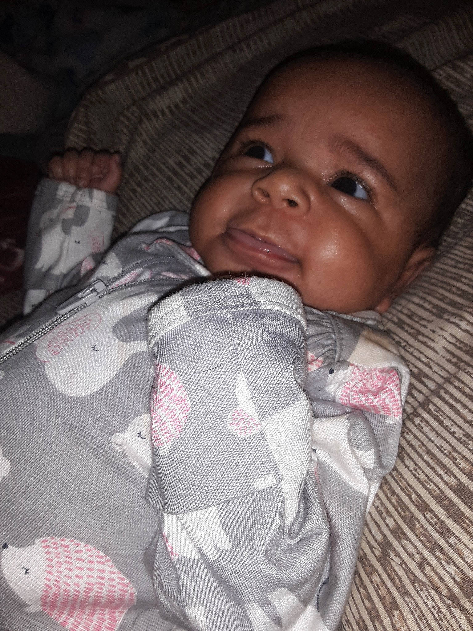 Caydence joined the competition — help win amazing prizes! bedtime, cheek, child, eye, finger, girl, head, infant, mouth, nose, person, product, skin, smile, toddler