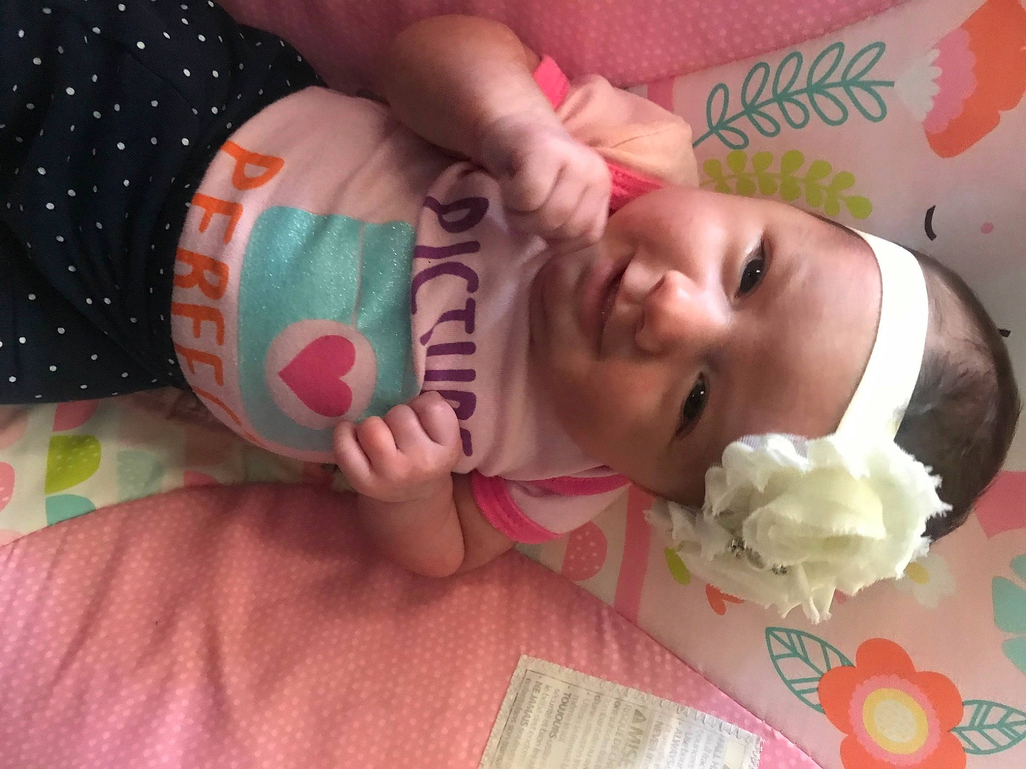 Baeleigh joined the competition — help win amazing prizes! baby, bedtime, cheek, child, happy, headwear, person, sweetness, toddler