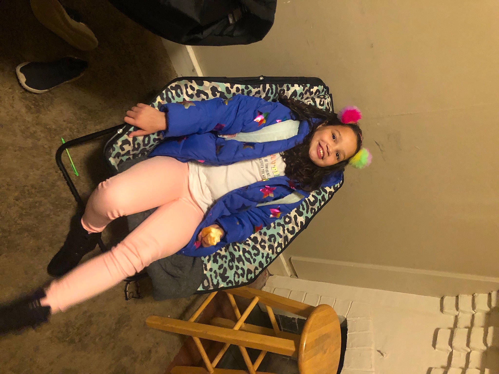 Leona joined the competition — help win amazing prizes! calf, comfort, elbow, electric_blue, fashion_design, flooring, foot, human_leg, joint, joy, knee, lap, leg, person, sandal, shoulder, smile, sneakers, thigh, trunk